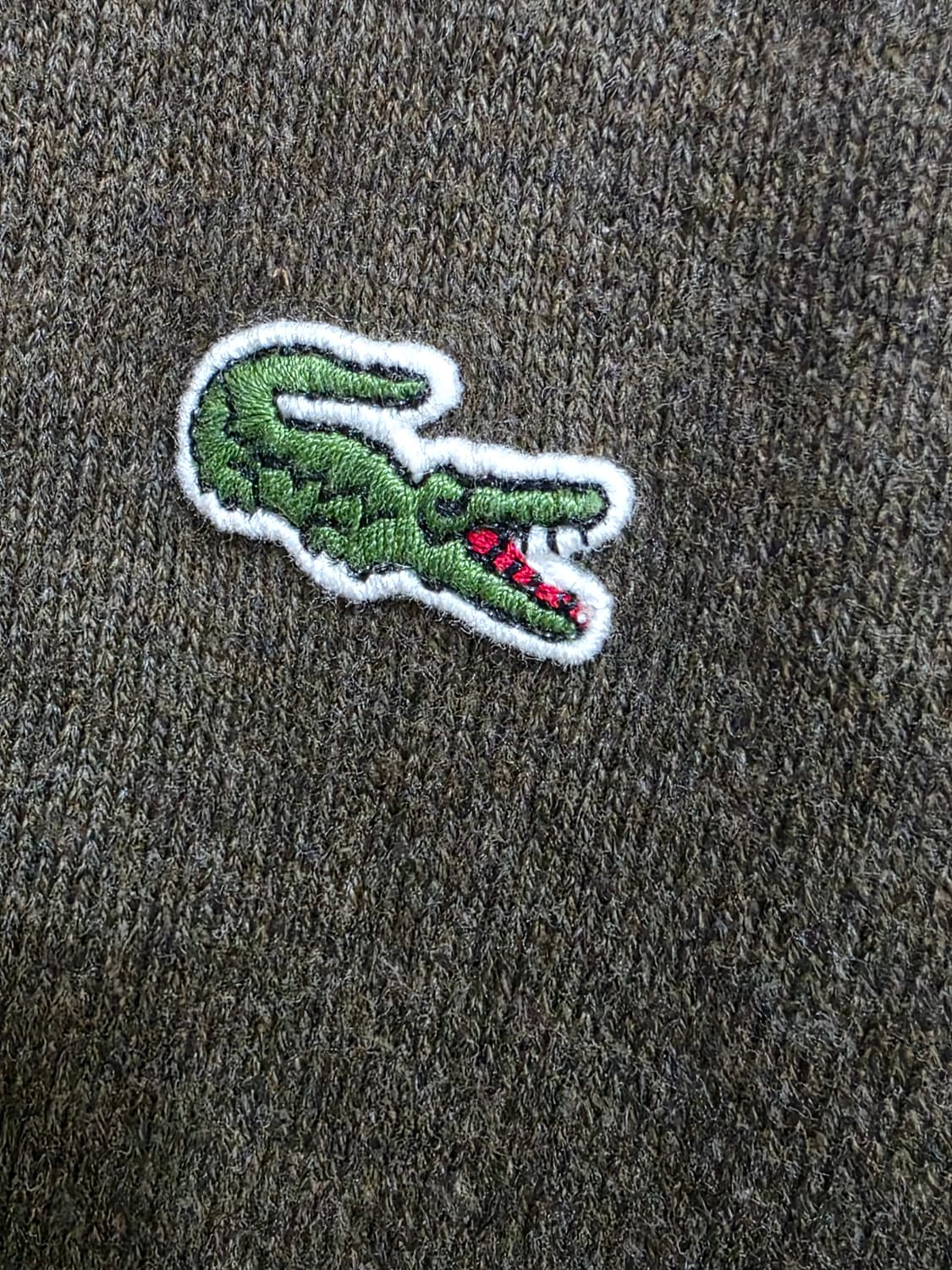 라코스테 남성용 코튼 캐시미어 혼방 가디건 100 상품이미지3