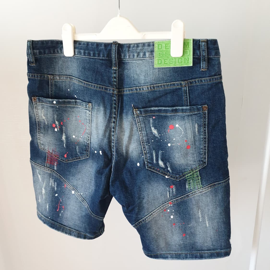 빈티지 데님 워싱팬츠 반바지 34사이즈 상품이미지2