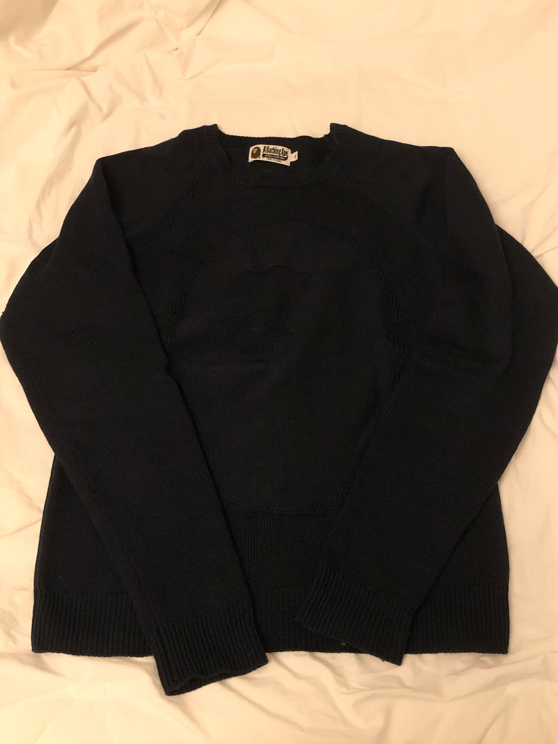 베이프 나그랑 니트 (navy,XL) 상품이미지1