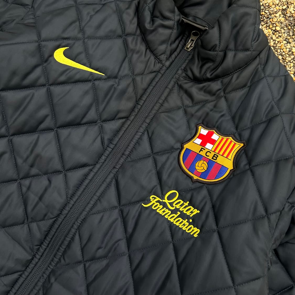 나이키 FC바르셀로나 퀄팅 경량 패딩 자켓 상품이미지4