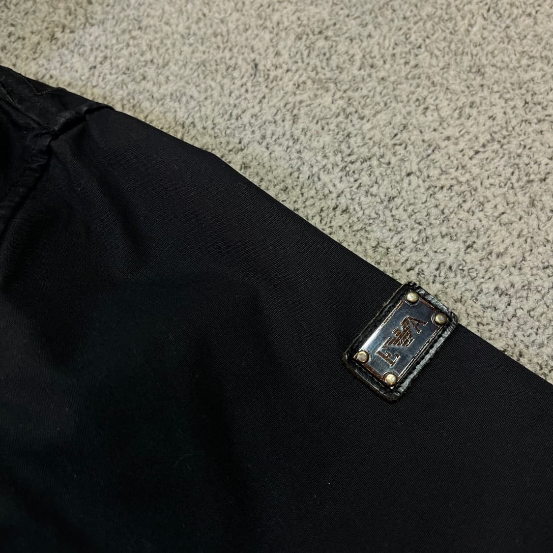 엠포리오 아르마니 롱 집업 코튼 후드 자켓 상품이미지4