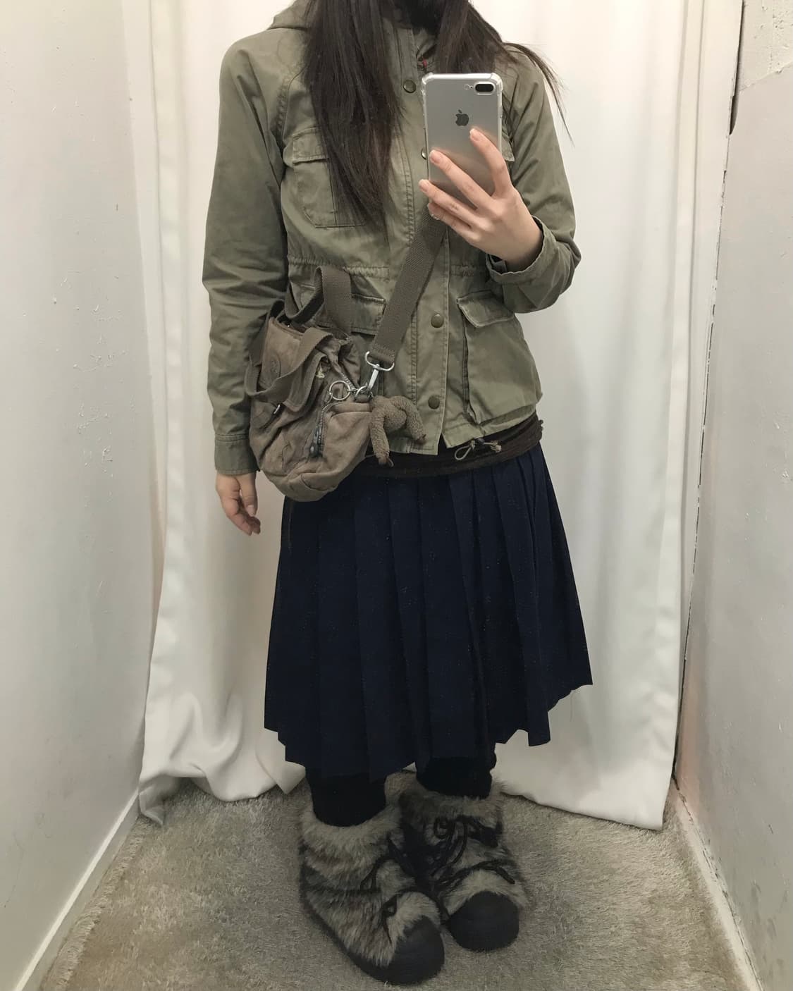 숏 야상 니혼진 코디 세트 🤍 상품이미지3