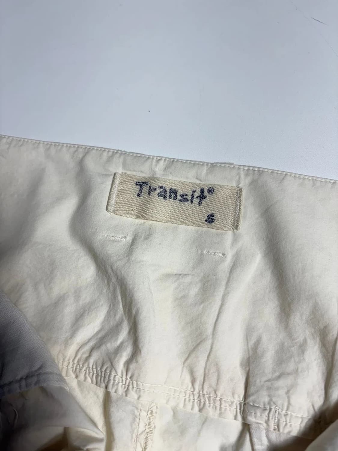 트랜짓 TRANSIT 베이직 버튼플라이 치노 반바지 R1495 상품이미지6
