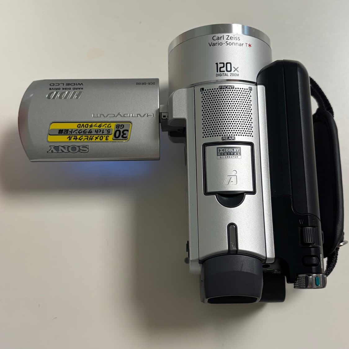 하이앤드) 소니 dcr-sr100 실버 빈티지 캠코더 상품이미지4