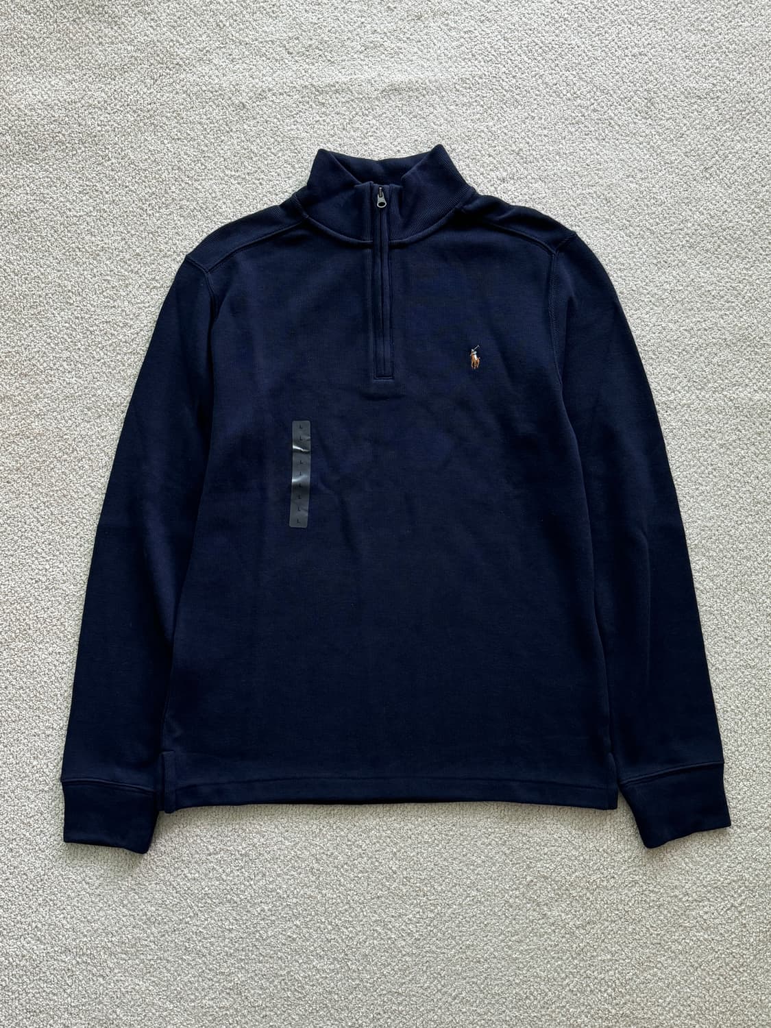 (새상품/정품) 폴로 보이즈 반집업 맨투맨(네이비) 상품이미지2