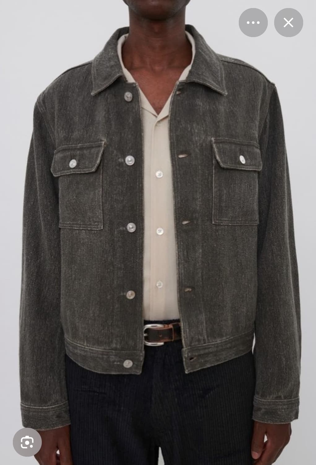 (48)아워레가시 모노 린넨 자켓 상품이미지1