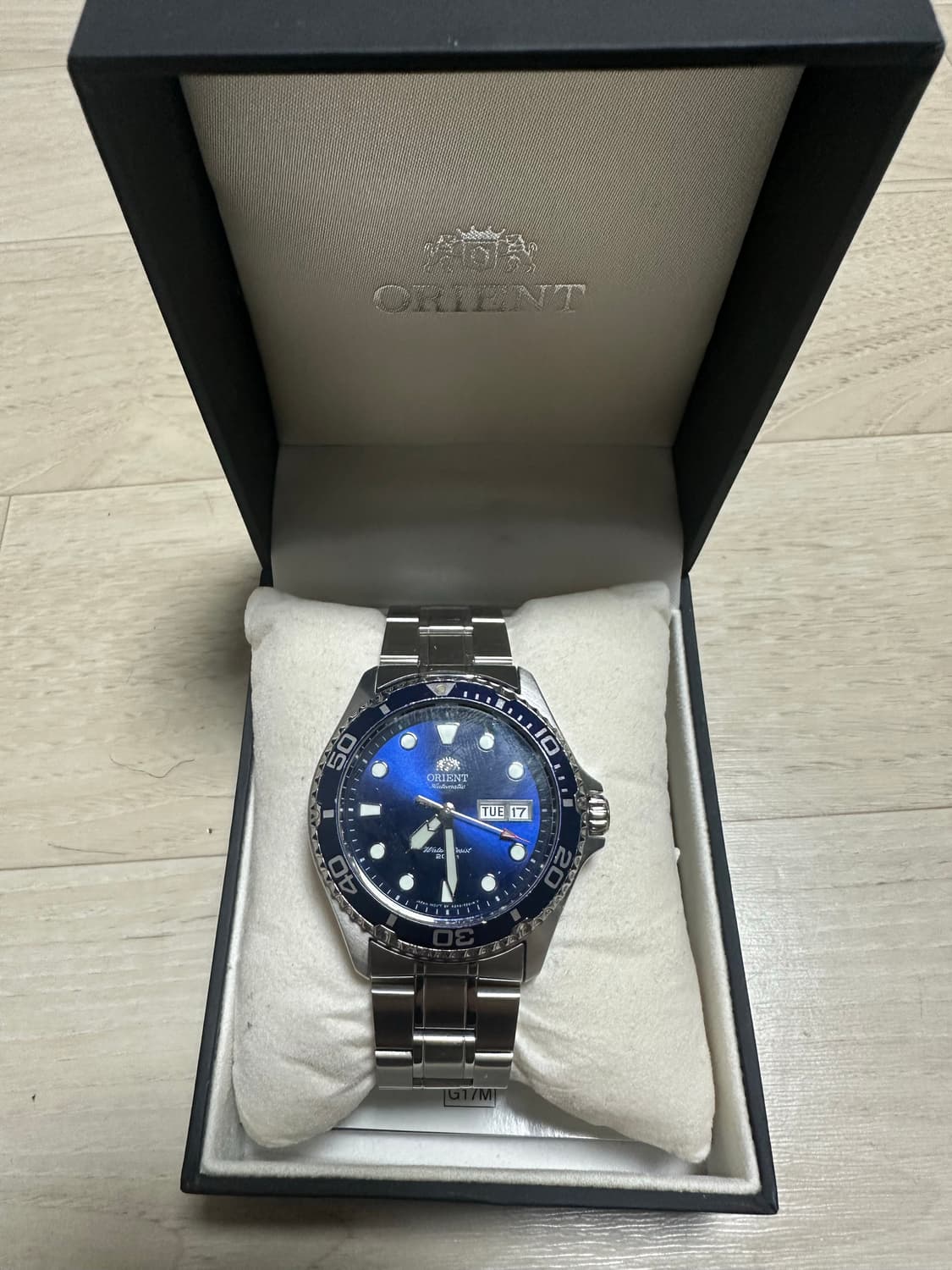 오리엔트 레이2 청판 다이버 시계 판매합니다. 상품이미지1