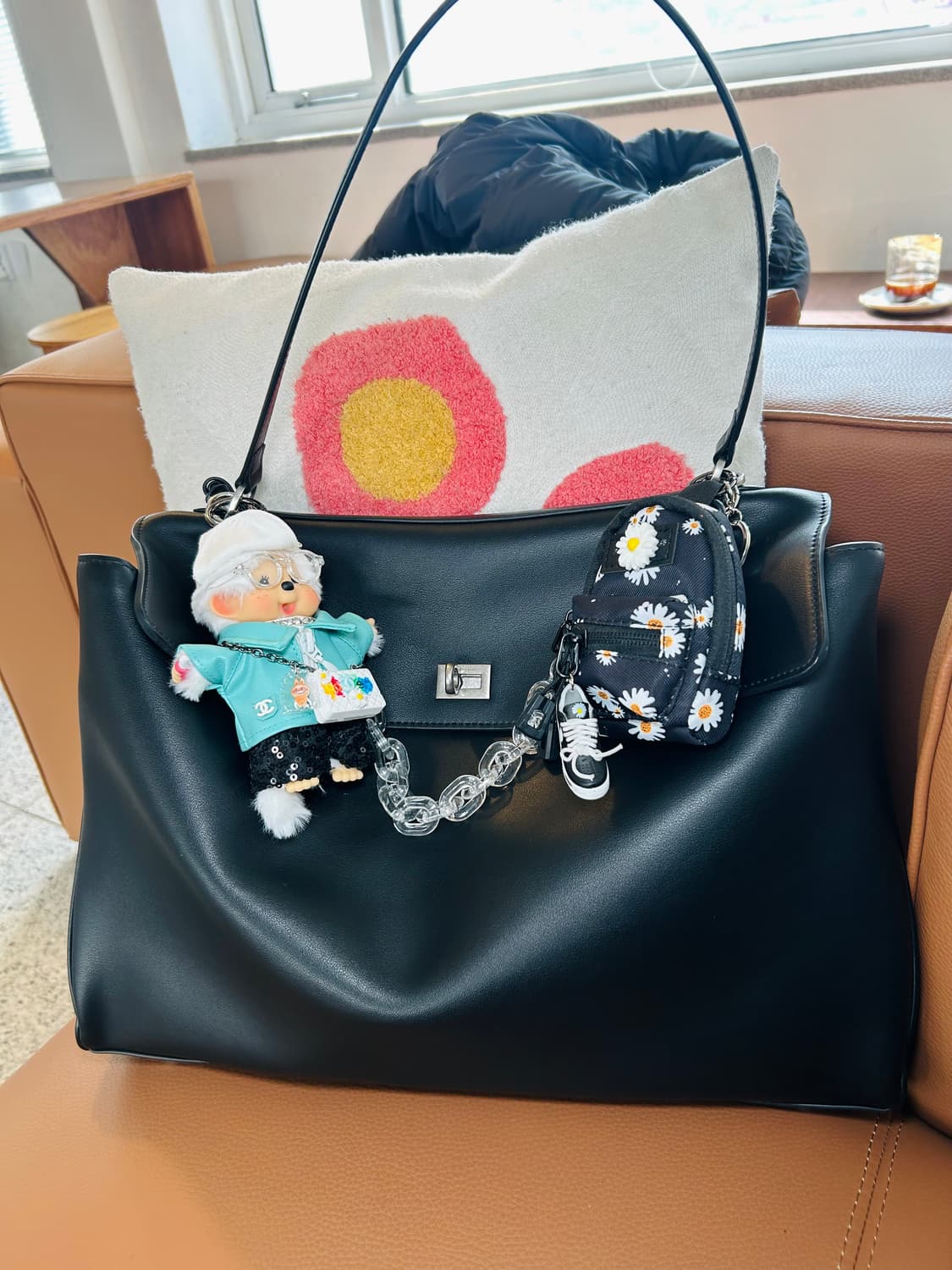 (56)정품몬치치✨🎧 GD 무드 몬치치 커스텀 키링 🤍 상품이미지10