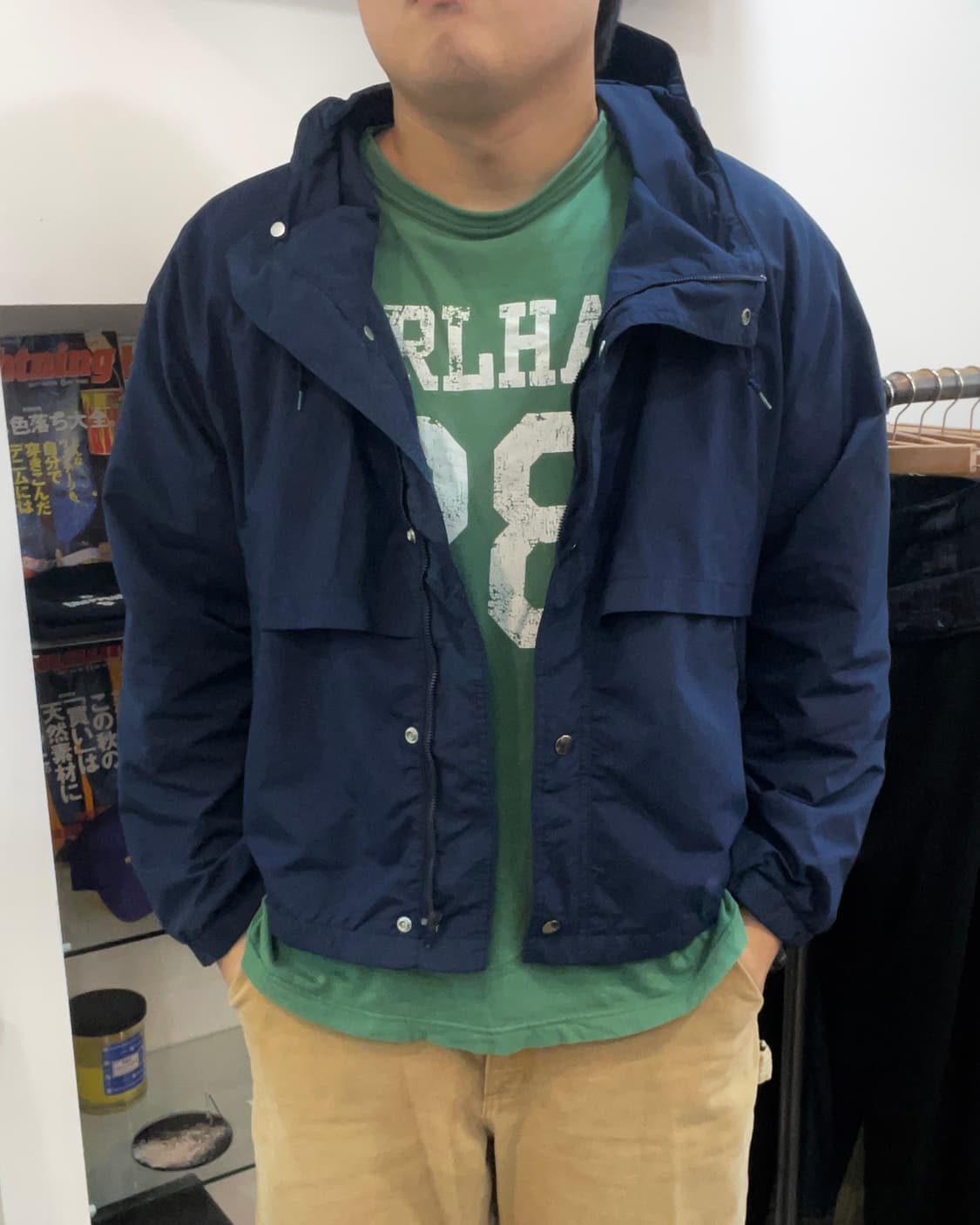 L) 80s 엘엘빈 나일론 자켓 상품이미지1