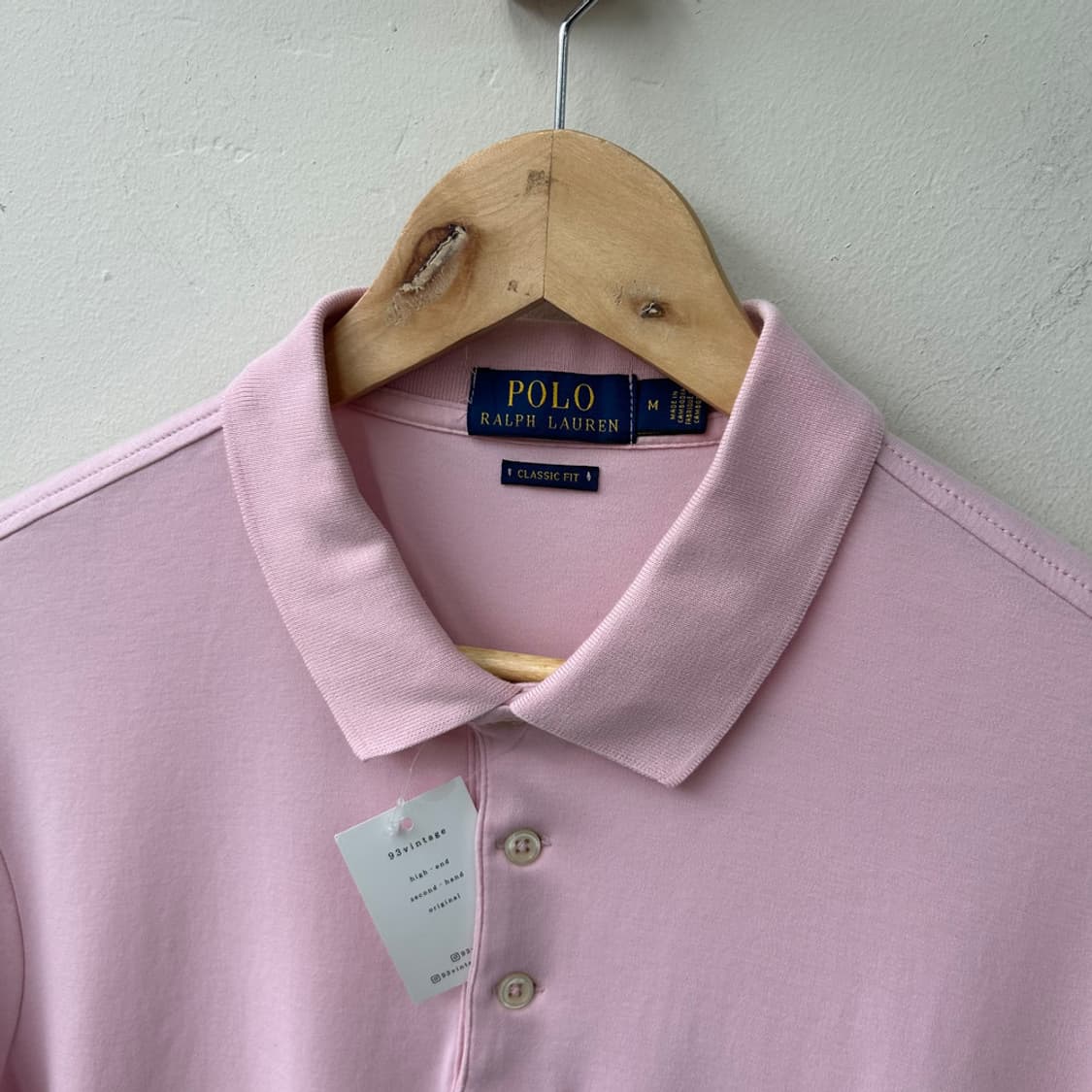 16765 - 폴로 랄프로렌 핑크 반팔 카라티  상품이미지3