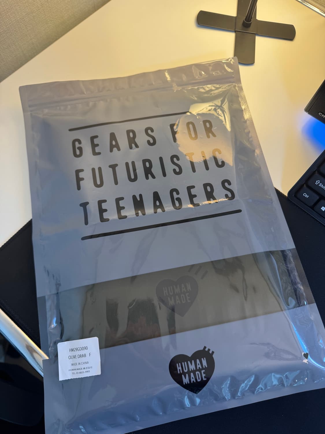 휴먼 메이드 나일론 PC & 태블릿 케이스 14인치 올리브 드랩 상품이미지1