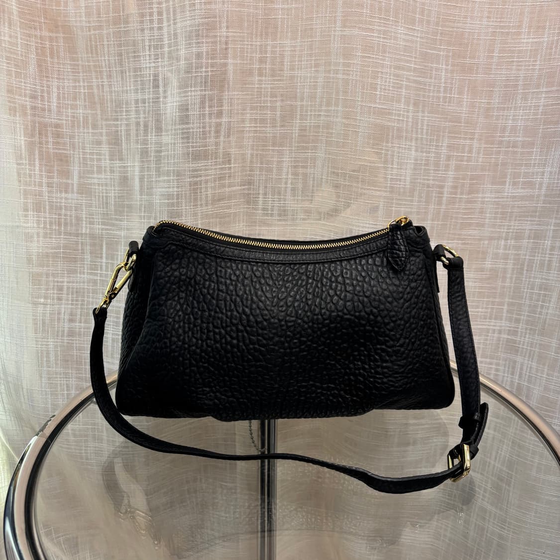 정품 닥스 금장 가죽 숄더백     상품이미지5