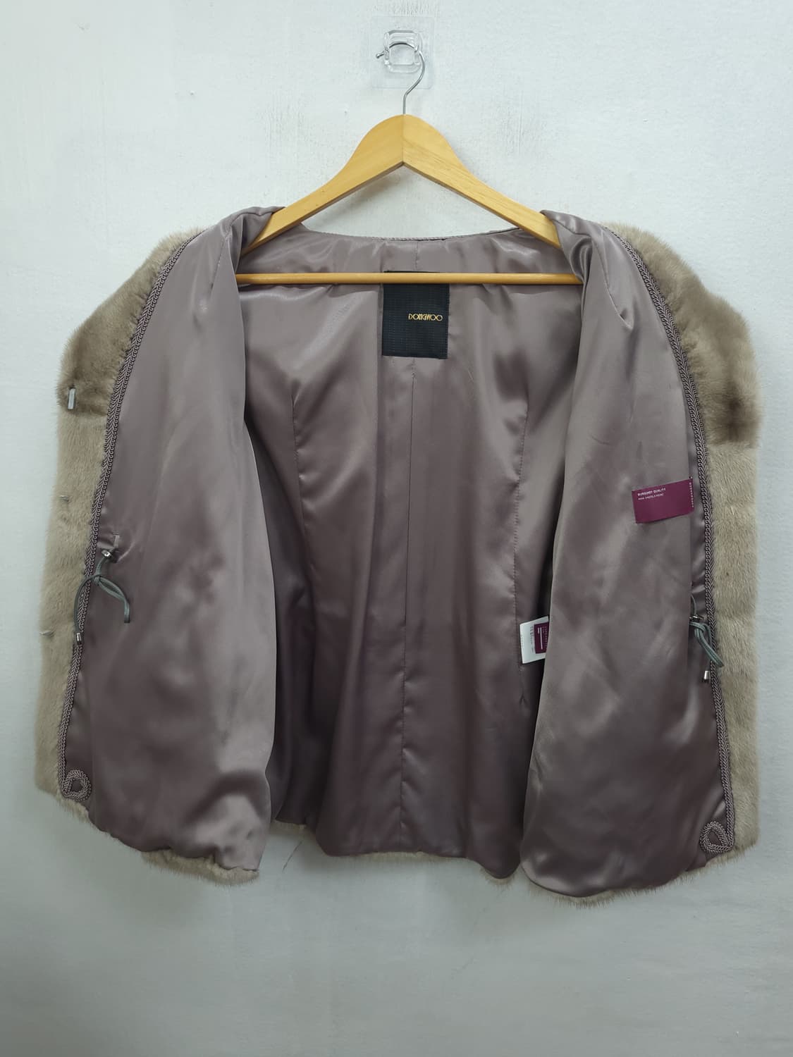 DONGWOO 천연밍크 코트 90-95 새제품급 상품이미지5