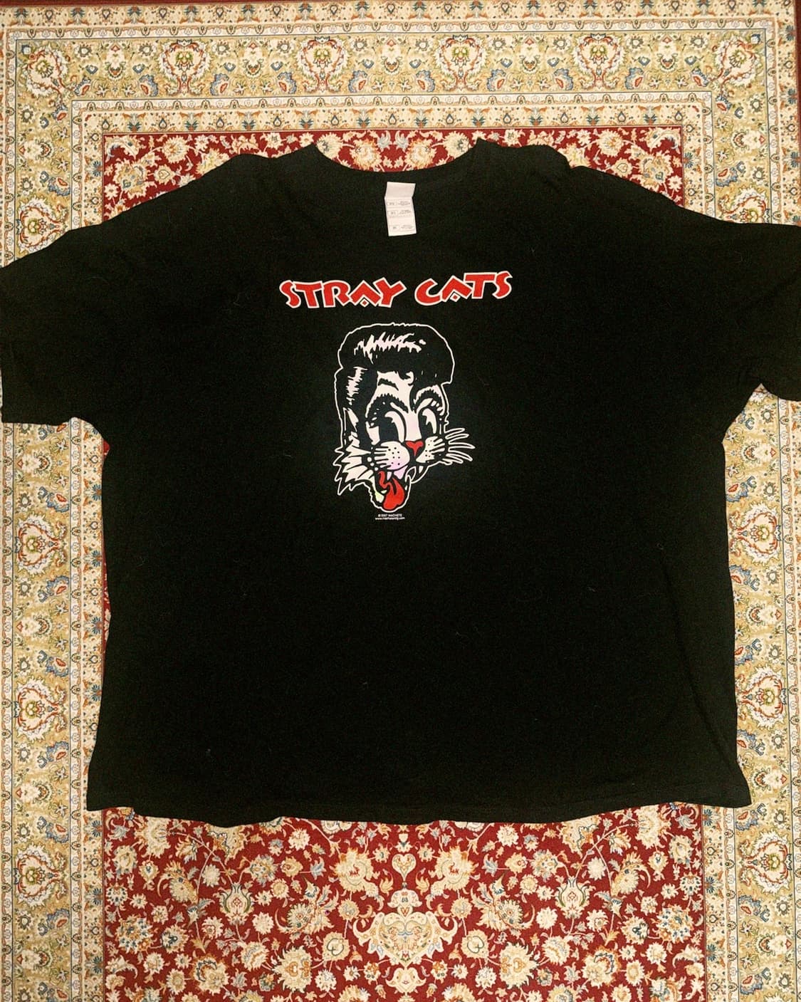 (3XL) vintage stray cats band tee 상품이미지1