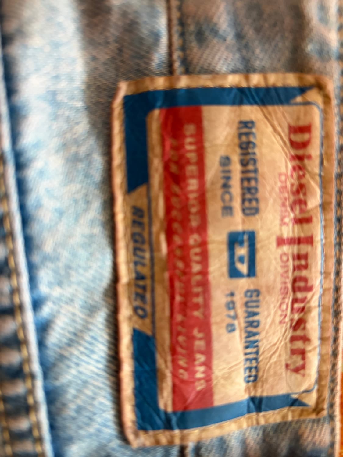 Diesel D-sire 와이드핏 카고 청바지 상품이미지3