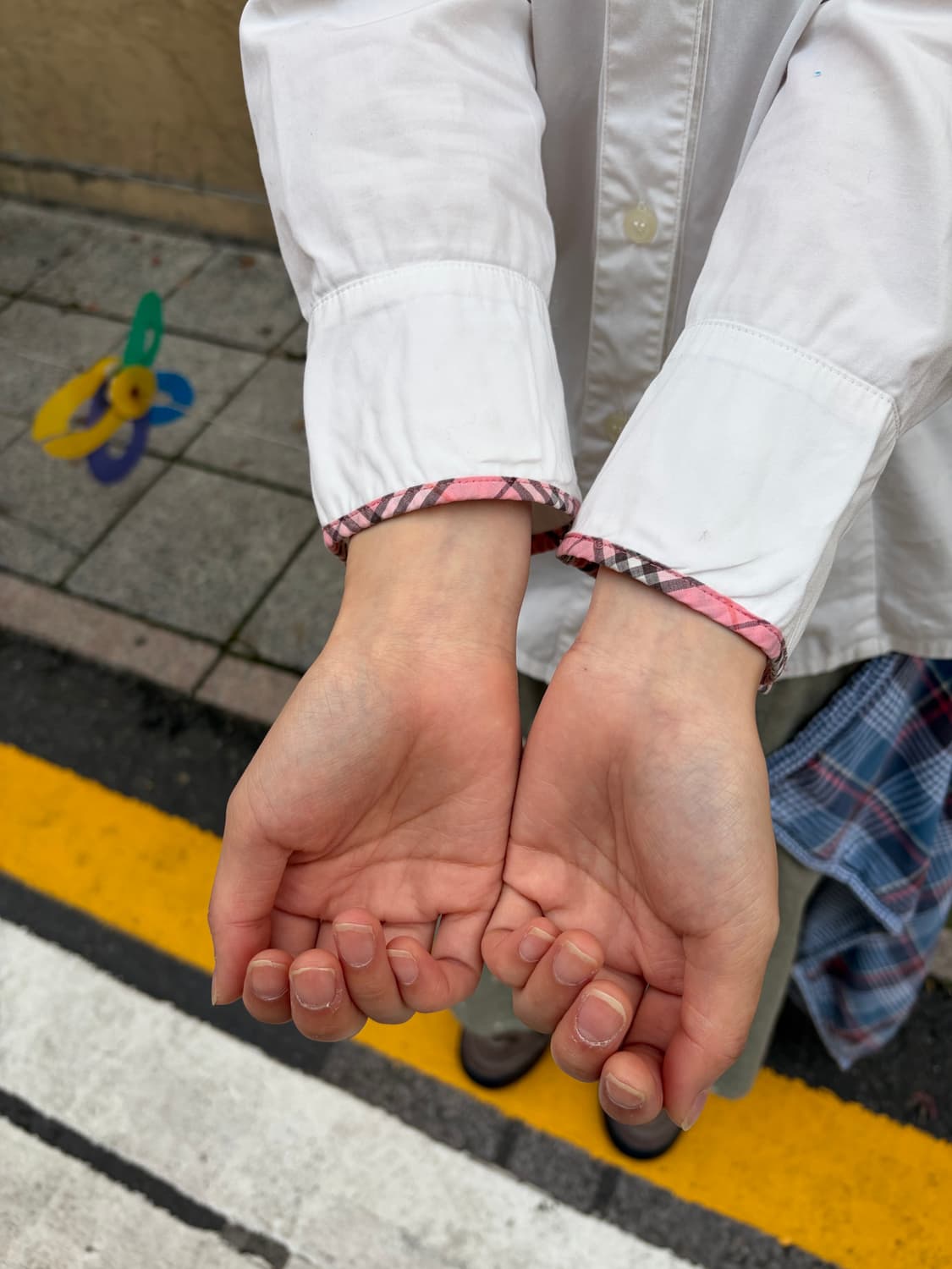 버버리 노바체크 핑크 셔츠 상품이미지3