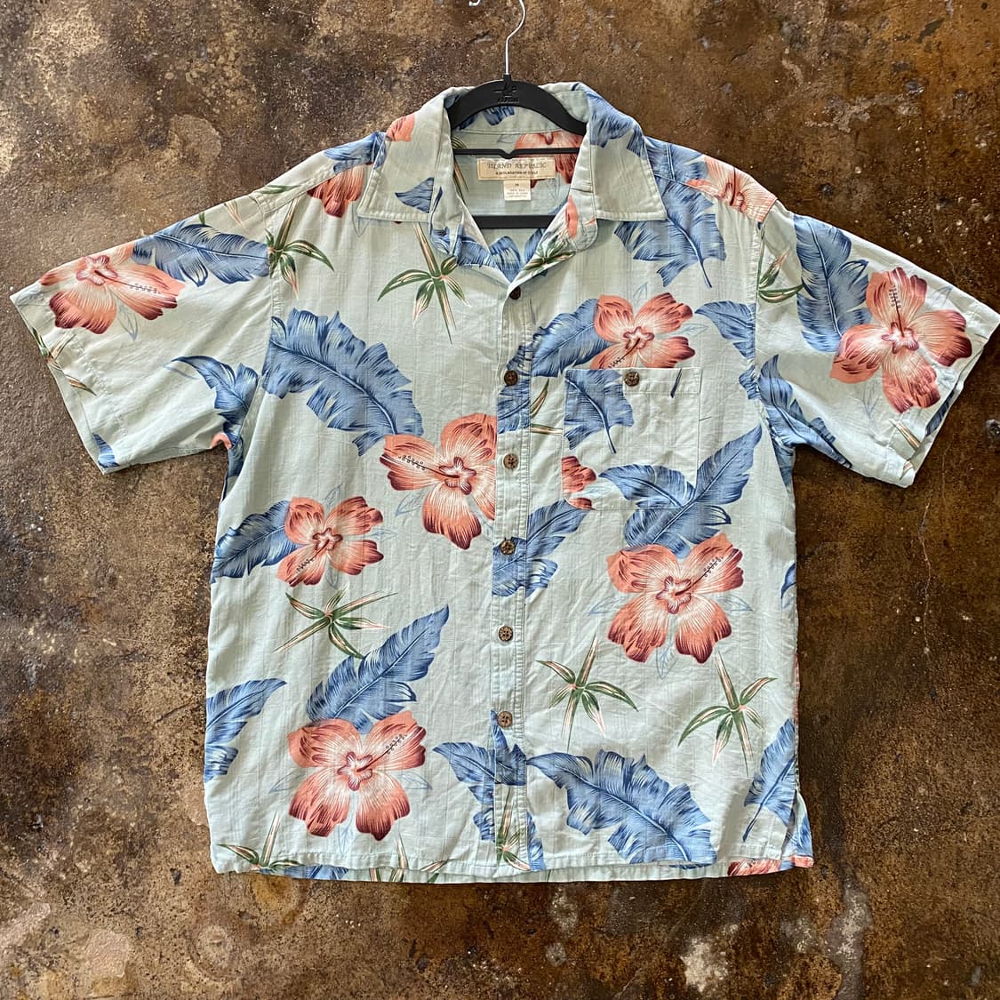 빈티지 하와이안 반팔 셔츠 상품이미지1