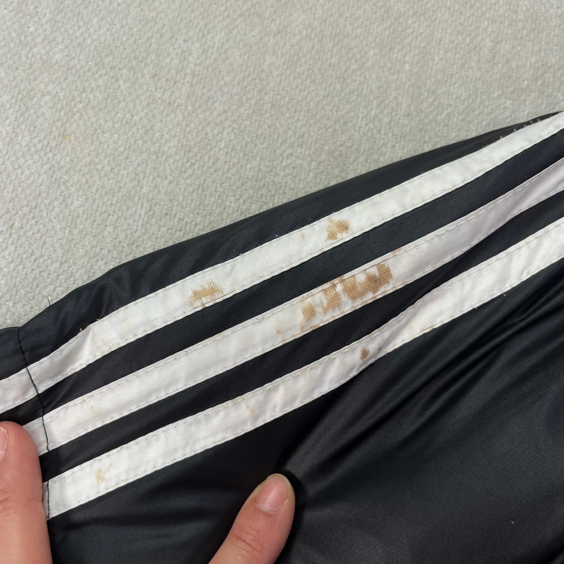 105 아디다스 레알마드리드 삼선 구스다운 패딩 상품이미지6