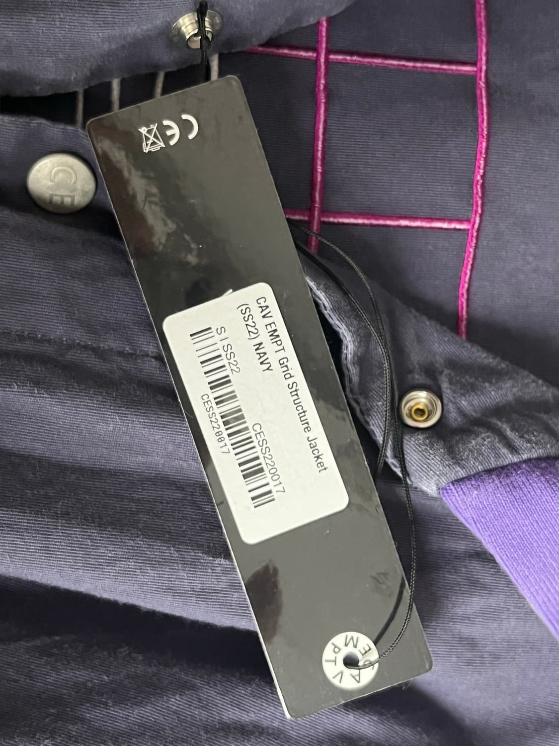 Cavempt grid jacket 카브엠트자켓 s  상품이미지8