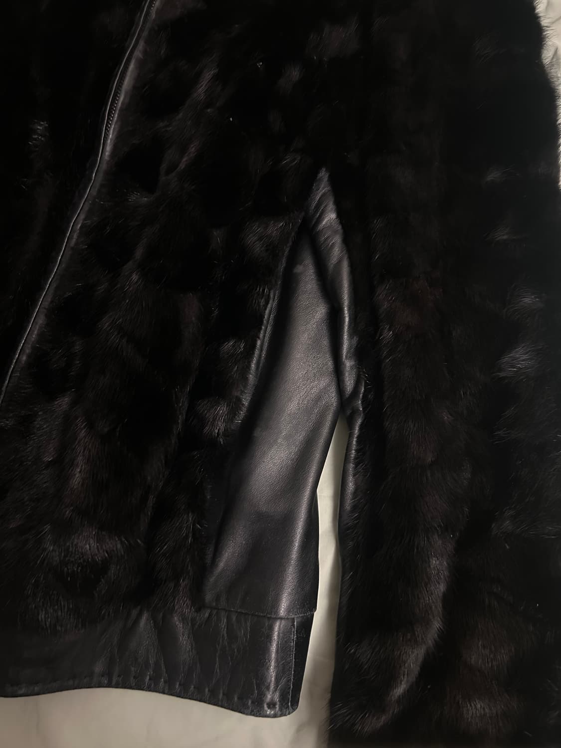 밍크 퍼 자켓 펑크 락시크 락펑크 상품이미지2