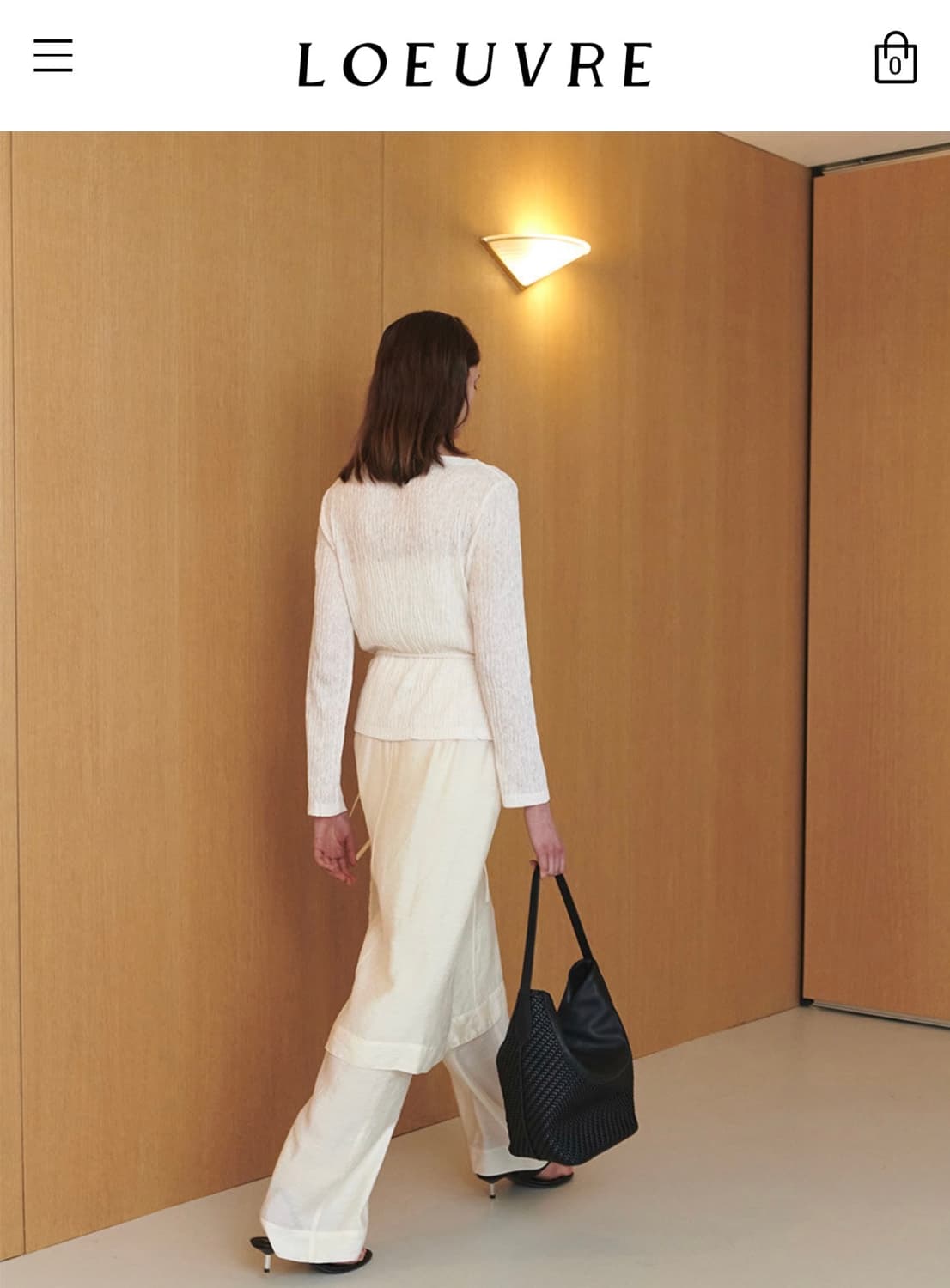 루에브르 Crease Jersey Top 상품이미지5