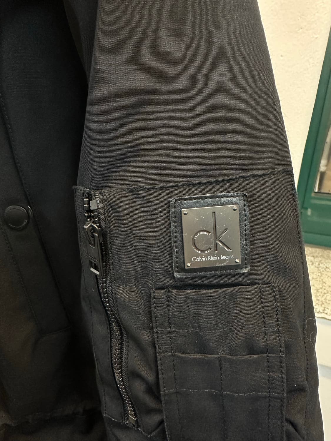 캘빈클라인 블랙 야상 상품이미지3