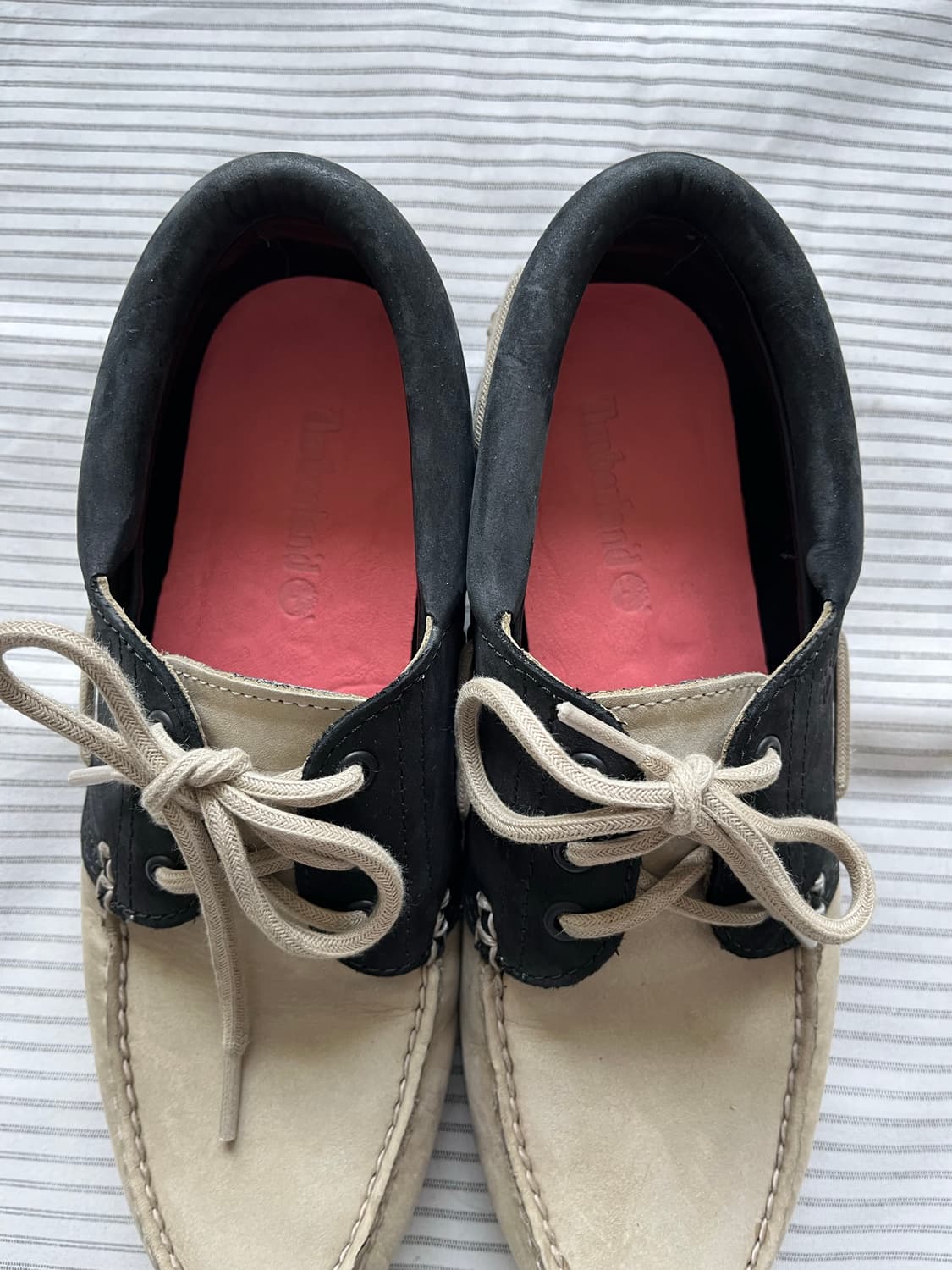 팀버랜드 투톤 보트슈즈 (260-265) 상품이미지5