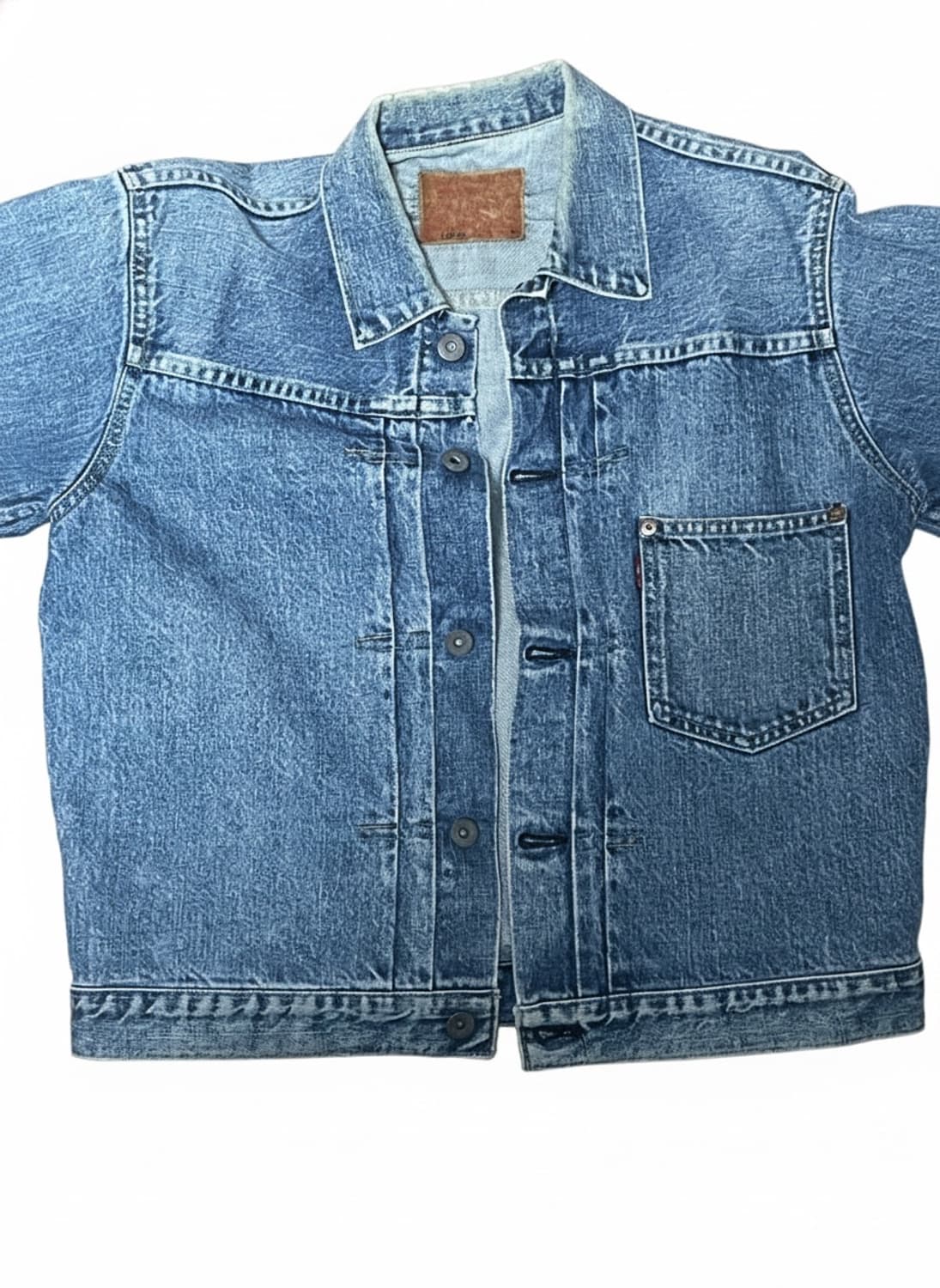 90s 리바이스 타입1 셀비지 데님자켓 상품이미지1