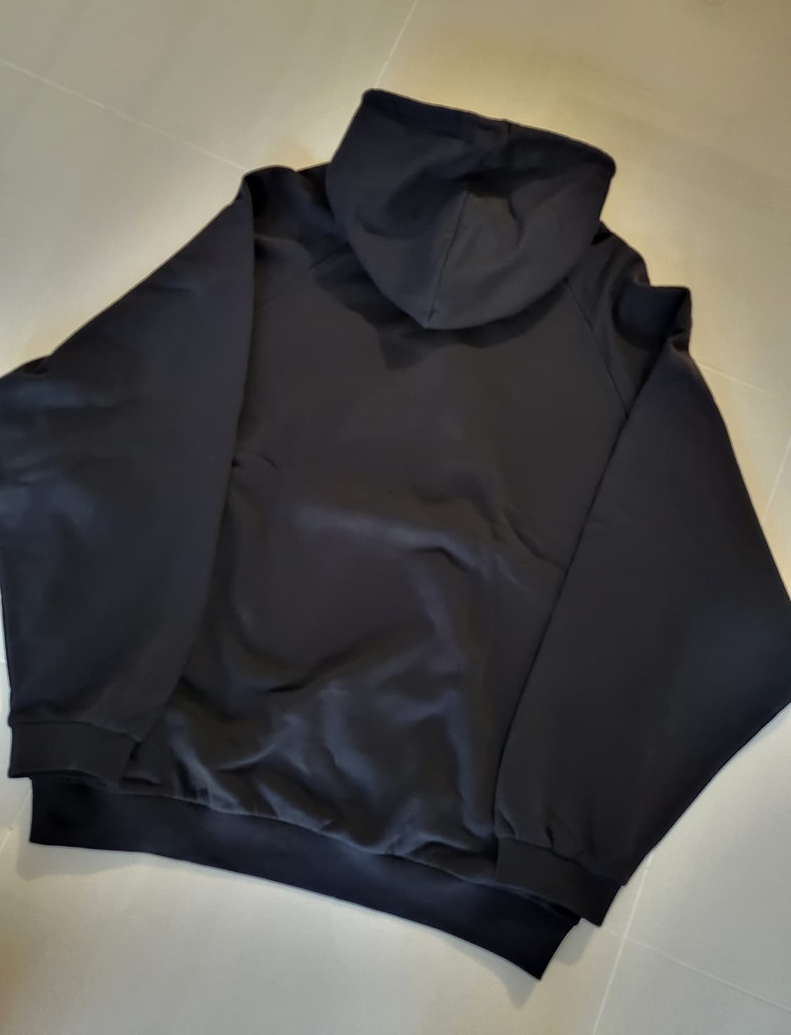 라프시몬스 후드 티셔츠 블랙 상품이미지3