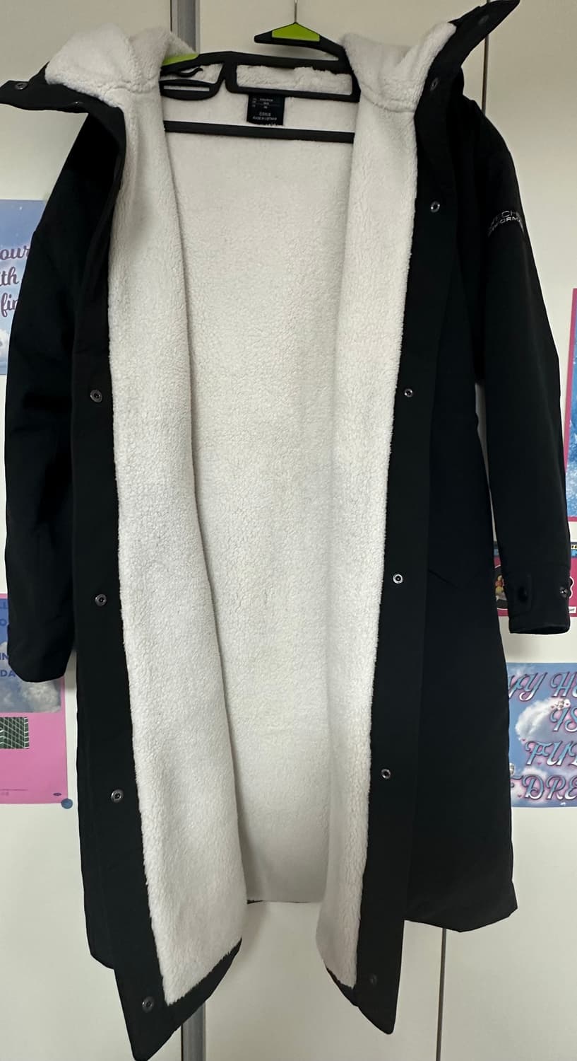 스케쳐스 여성 롱 야상 블랙 xl (100) 사이즈 상품이미지2