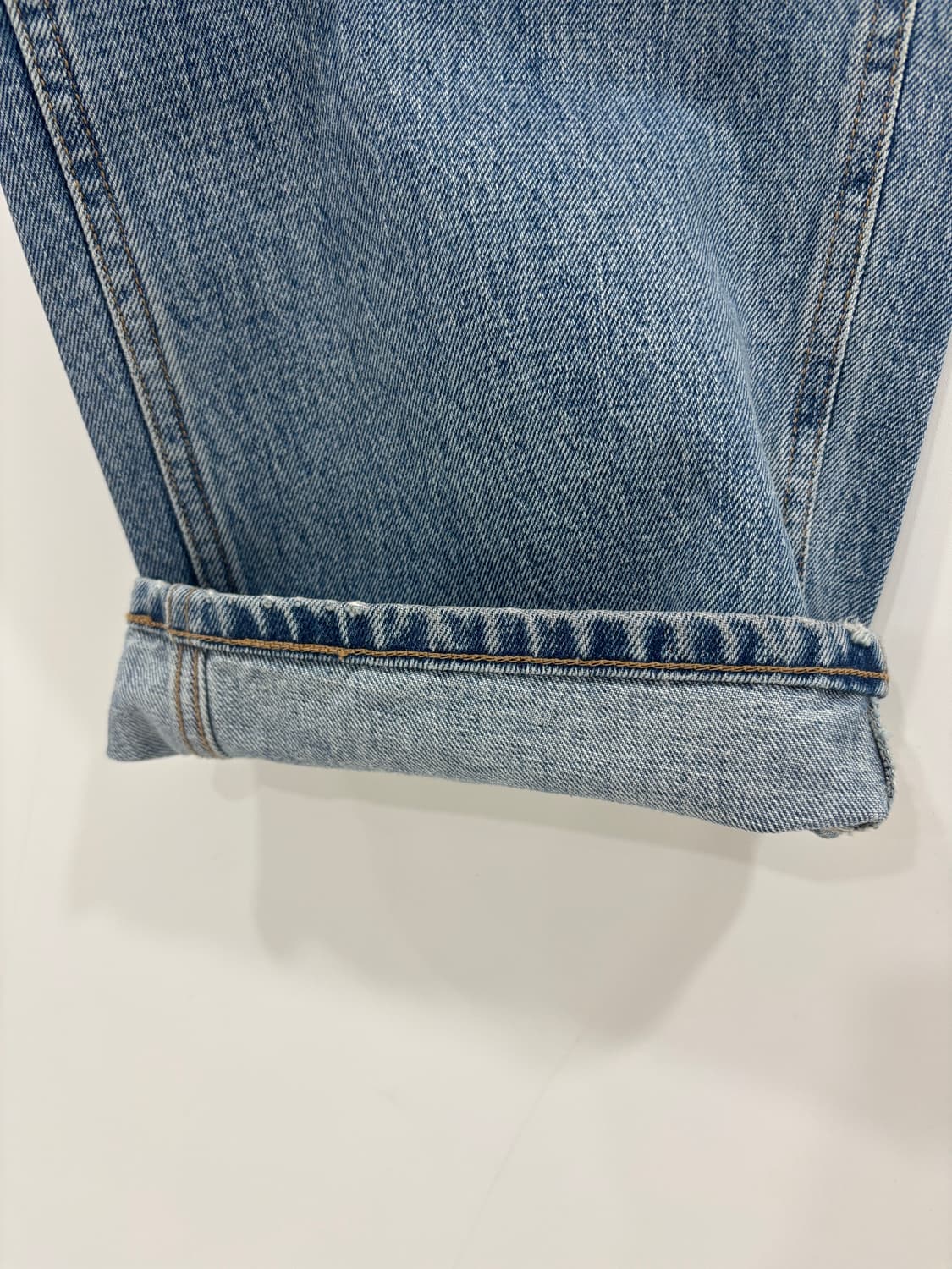 [2] 마티스 더 큐레이터 와이드 데님 팬츠 워시드 상품이미지8