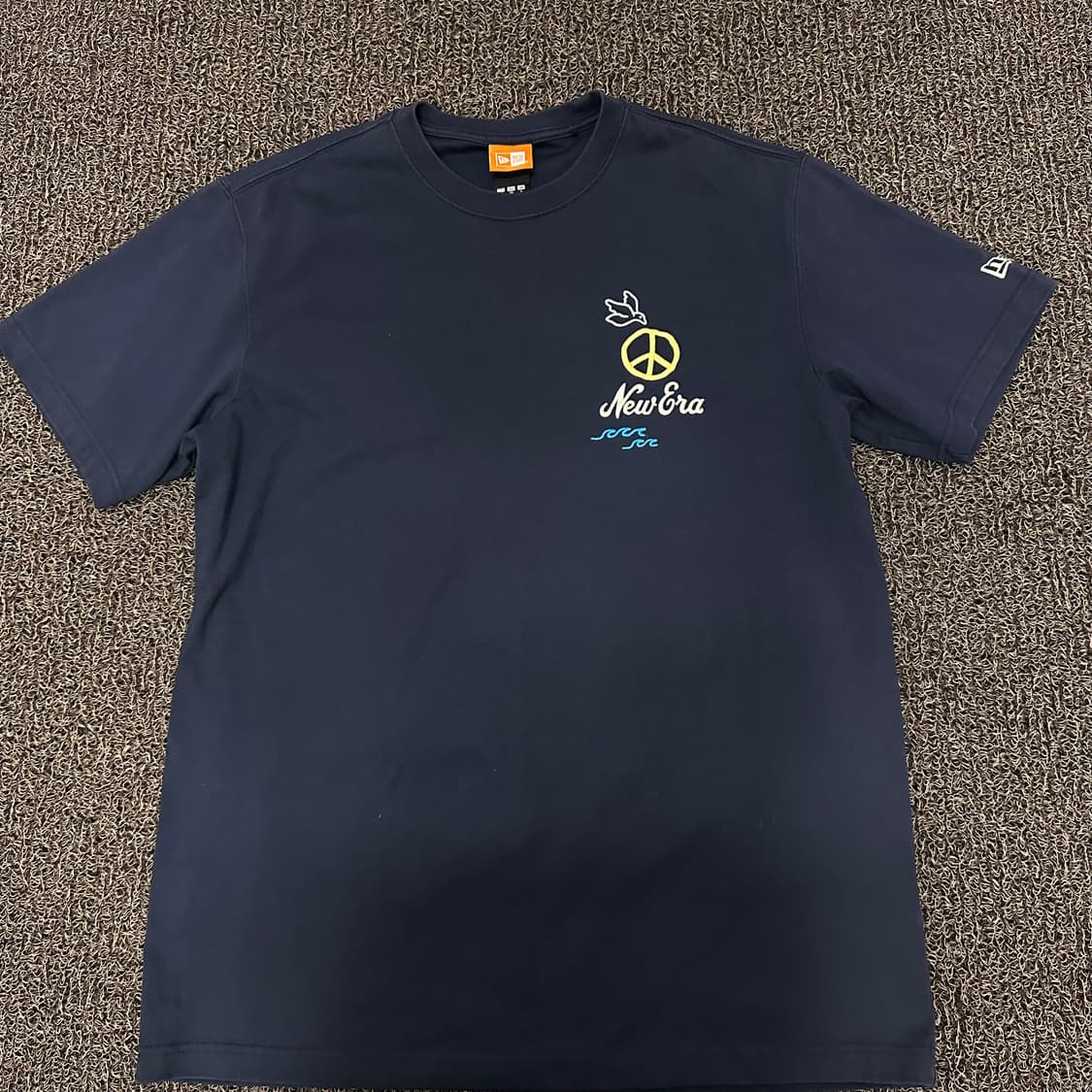 뉴에라 반팔티셔츠 네이비 105(XL) 상품이미지1