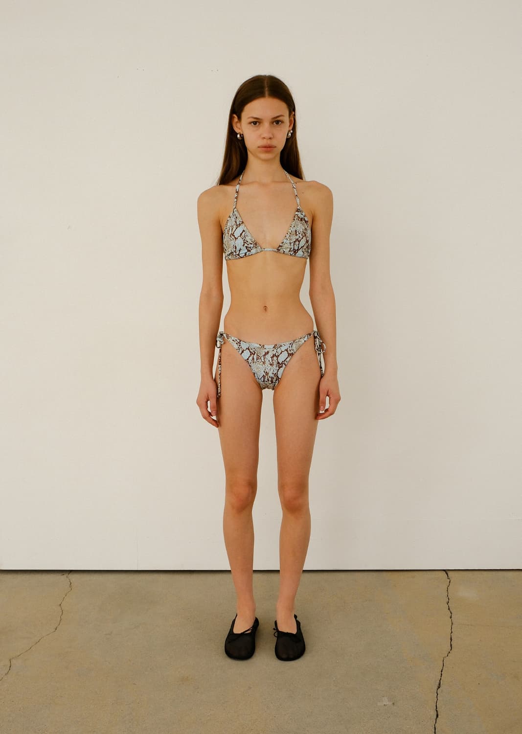 SEO PYTHON TRIANGLE BIKINI SET MINT  상품이미지1