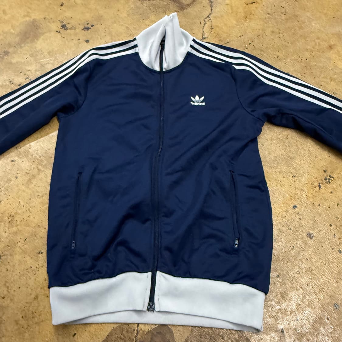 [정품/95,M] 아디다스 베켄바우어 트랙탑 져지 네이비 b16 상품이미지3