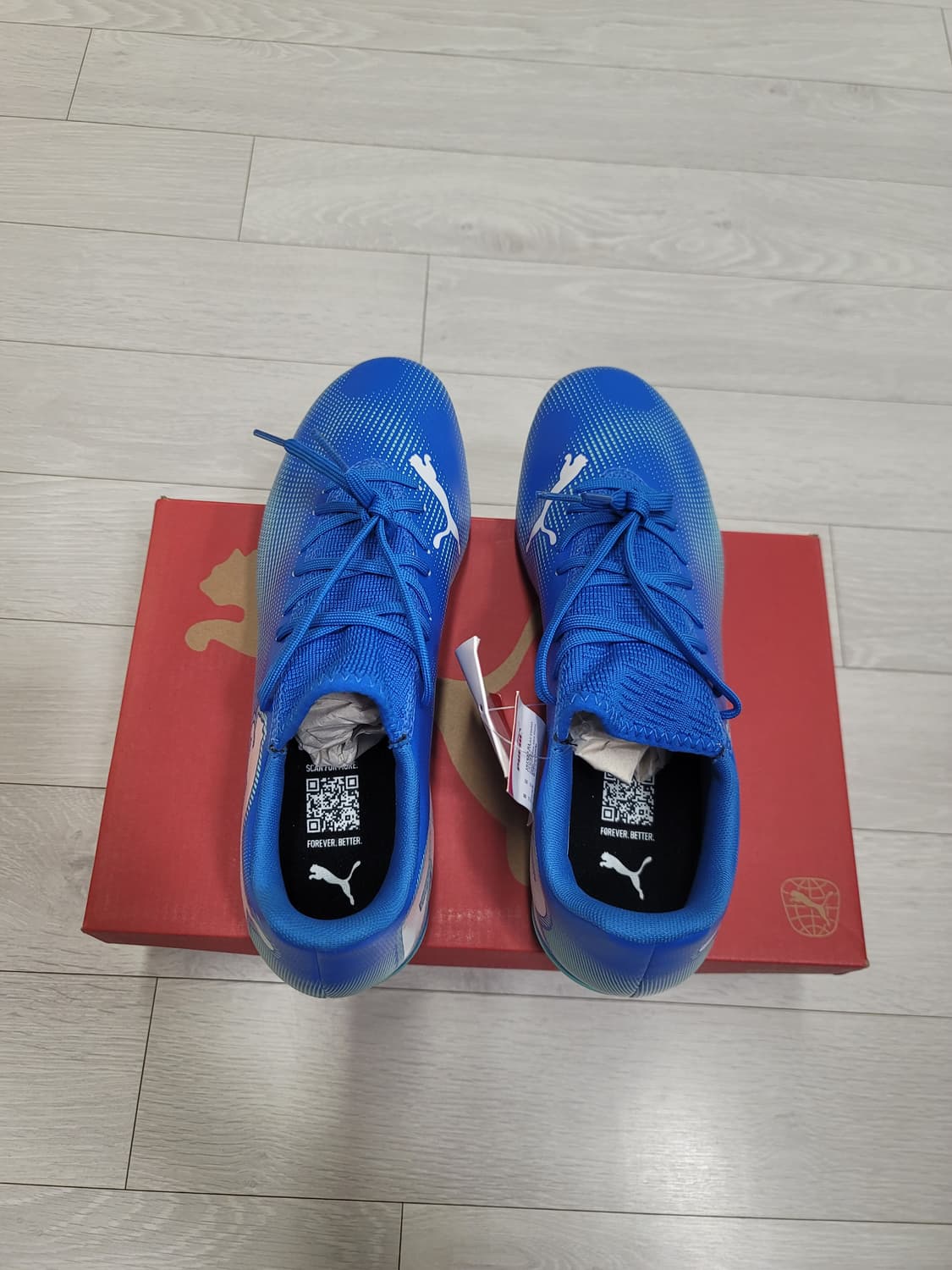 (270)푸마 축구화 퓨처 7 플레이 FG/AG[대전 직거래도 가능] 상품이미지7