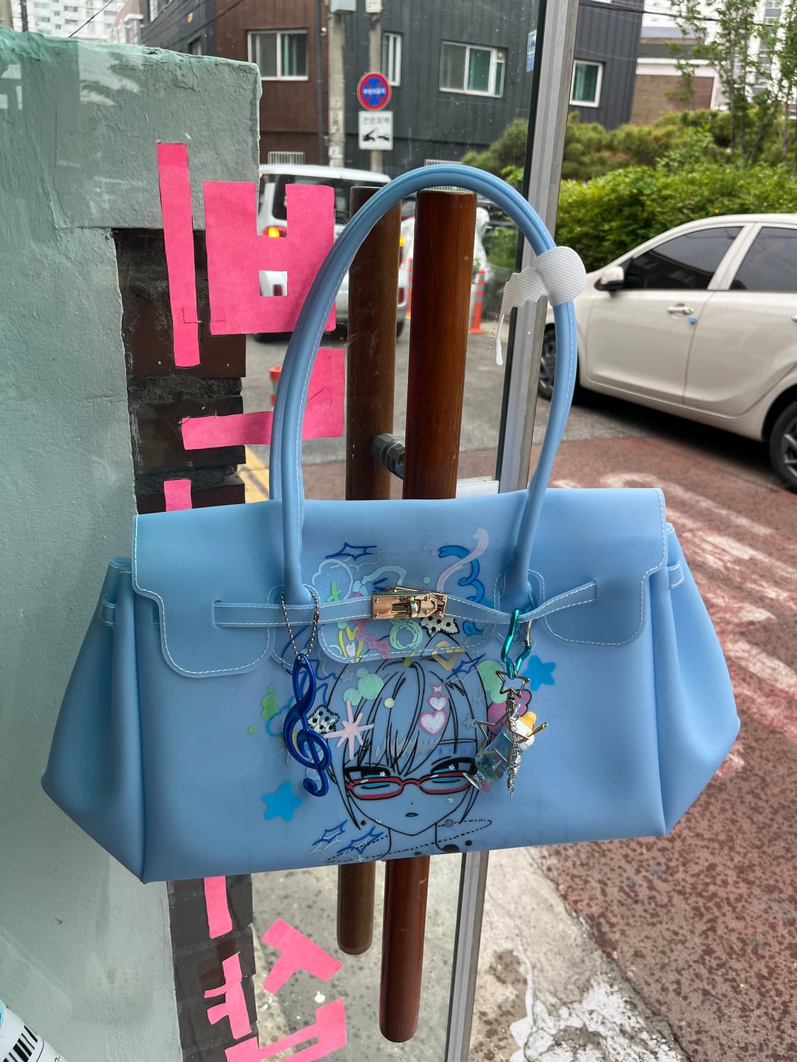 젤리버킨 M 블루 - 커스텀 상품이미지1