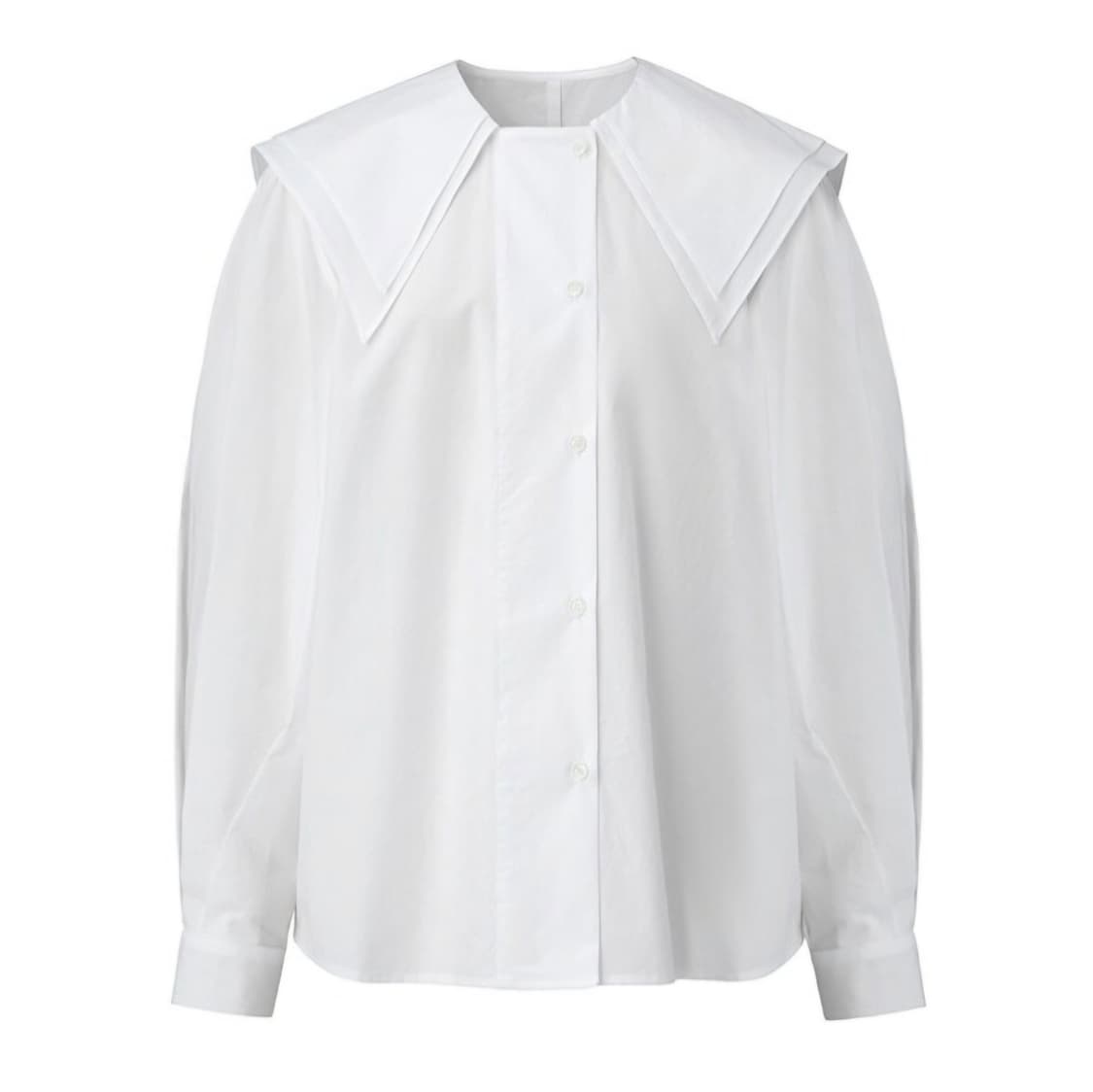 (새상품) 비뮤즈맨션 더블카라 세일러 블라우스 상품이미지3