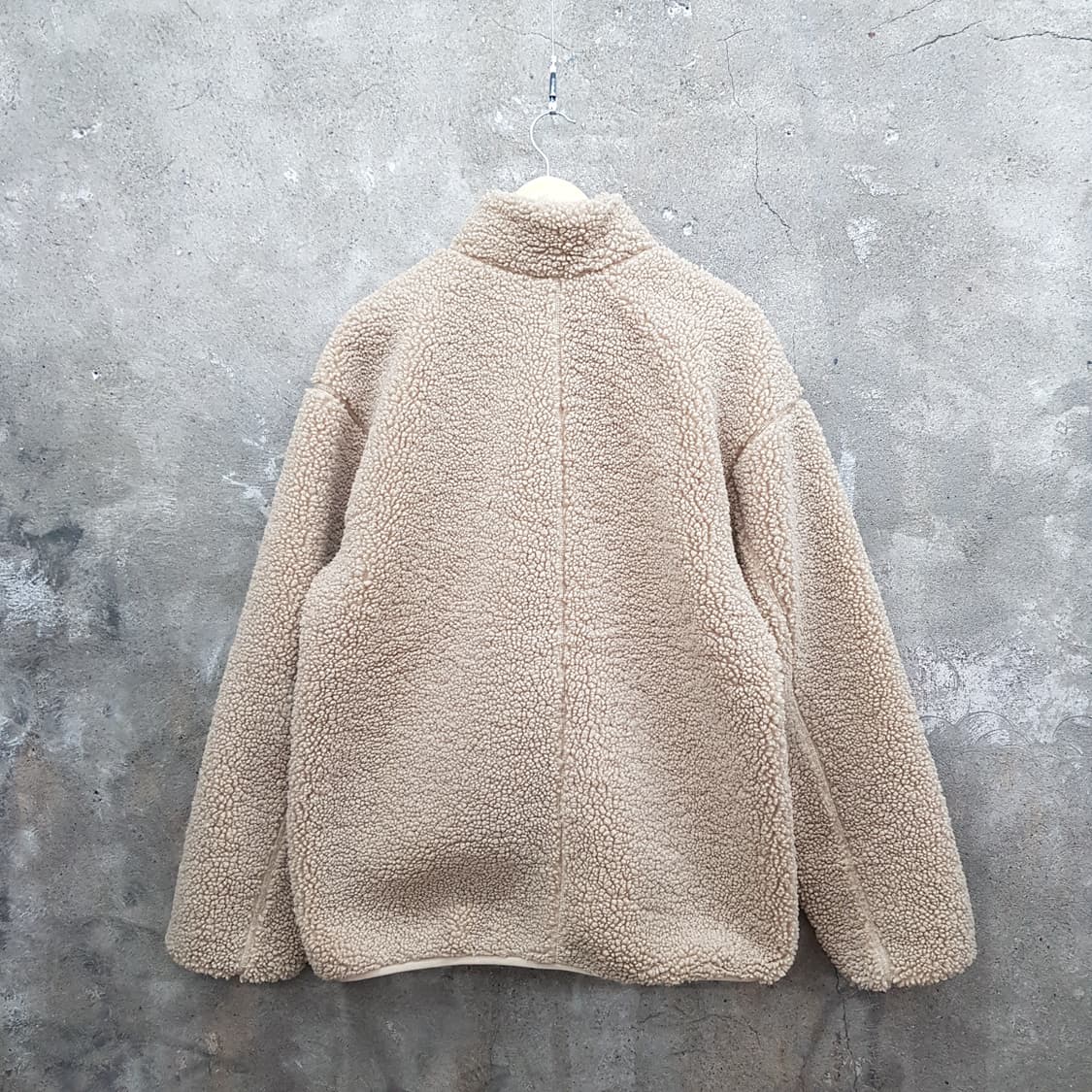 아디다스 베이지 양털 후리스 XL 사이즈 상품이미지2