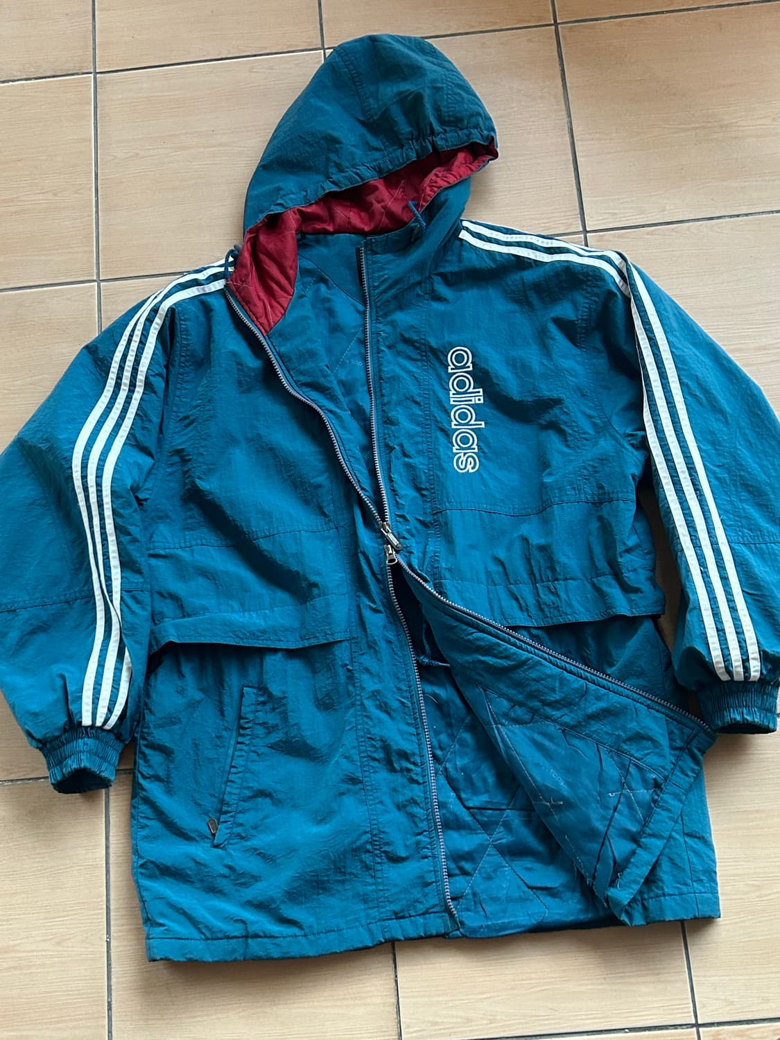 90‘s 아디다스 벤치파카 상품이미지4