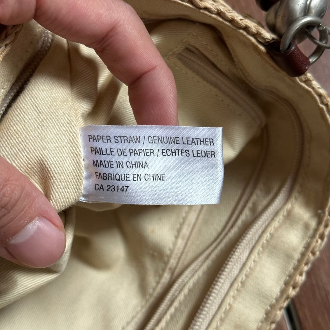 Talbots crochet shoulder tote bag 상품이미지10