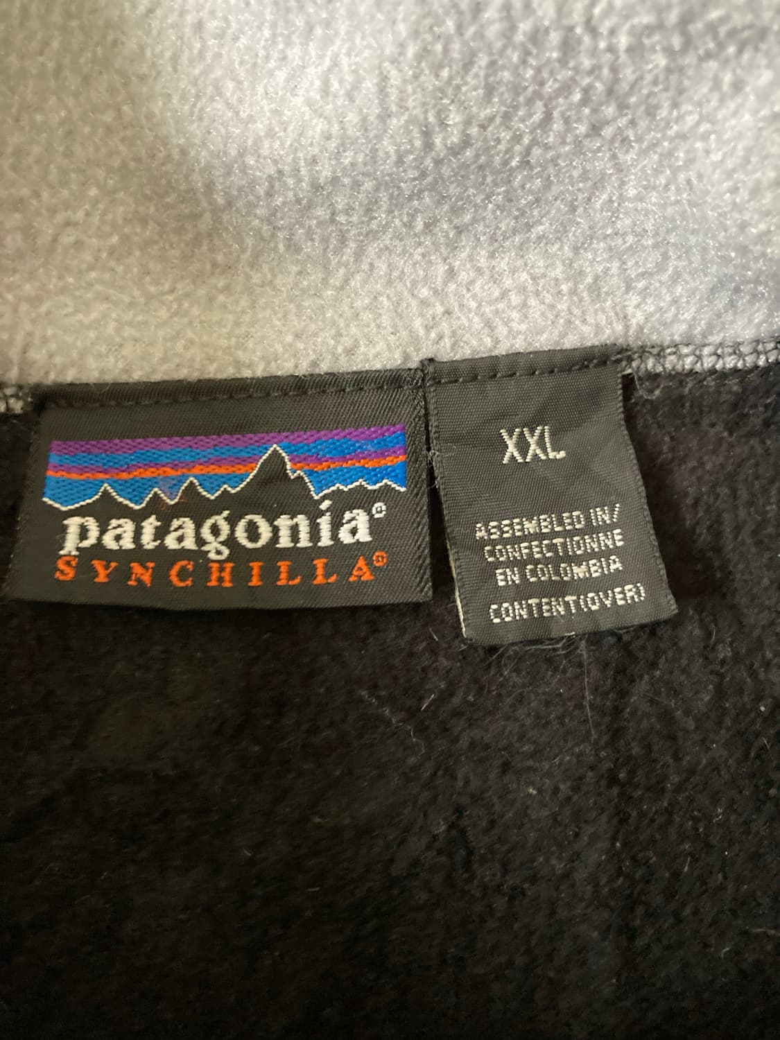 [2XL/XXL] 파타고니아 신칠라 플리스 베스트 조끼 / 블랙 상품이미지3