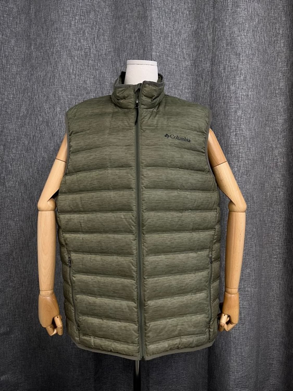 콜롬비아 덕다운 경량 패딩 조끼/#751 상품이미지1