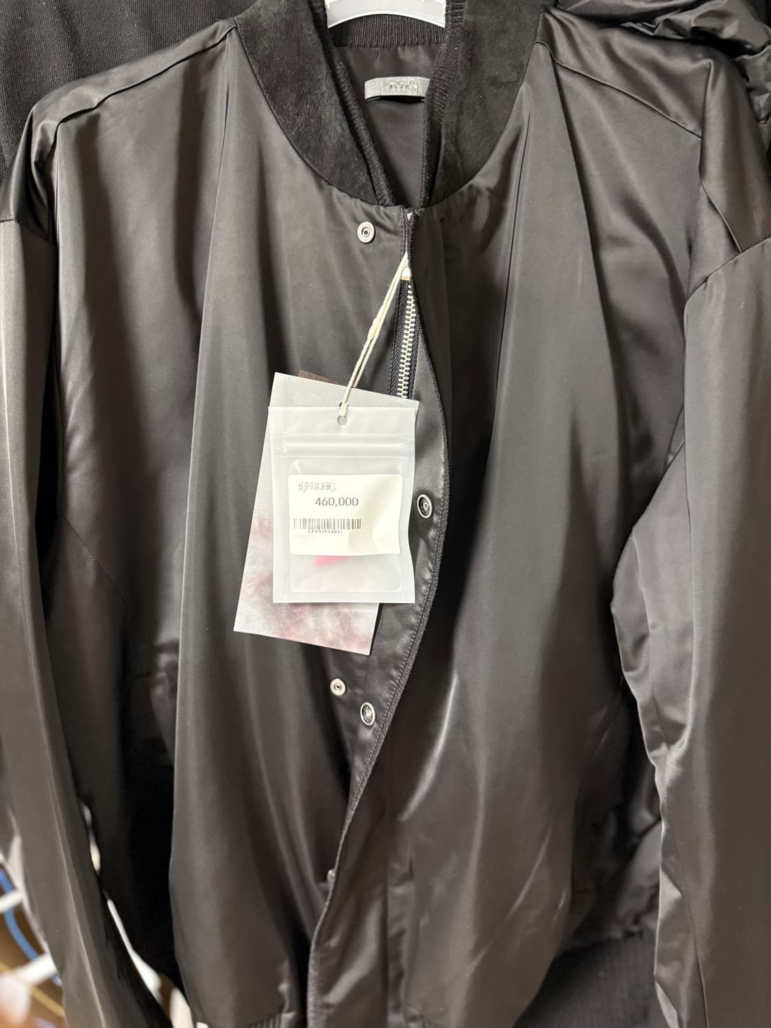 엑슬림 ep9 04자켓 L사이즈 블랙 새상품 판매 상품이미지3