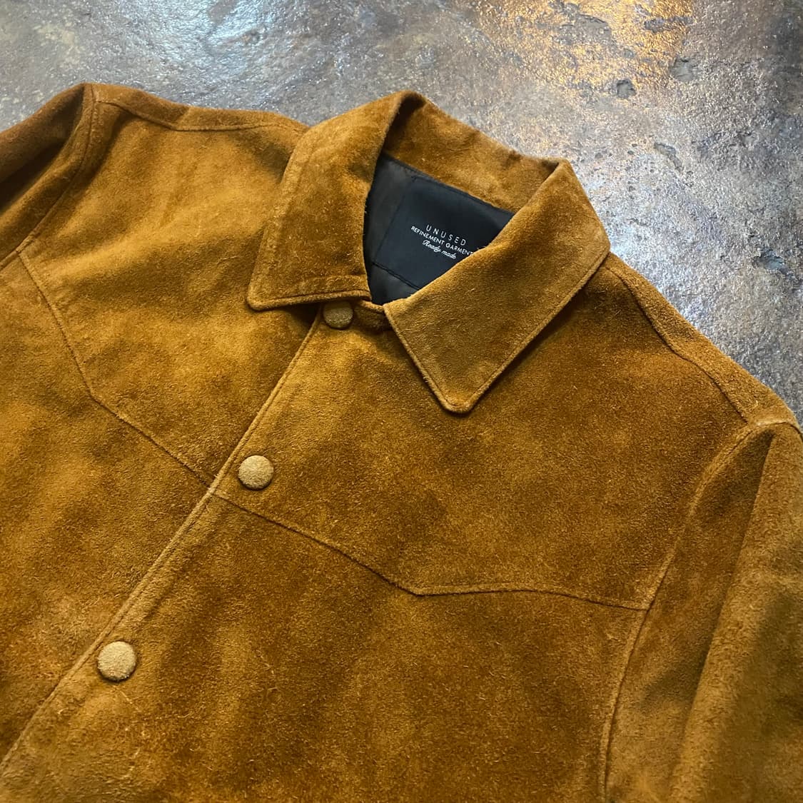 (2) UNUSED Cow suede jacket 상품이미지2