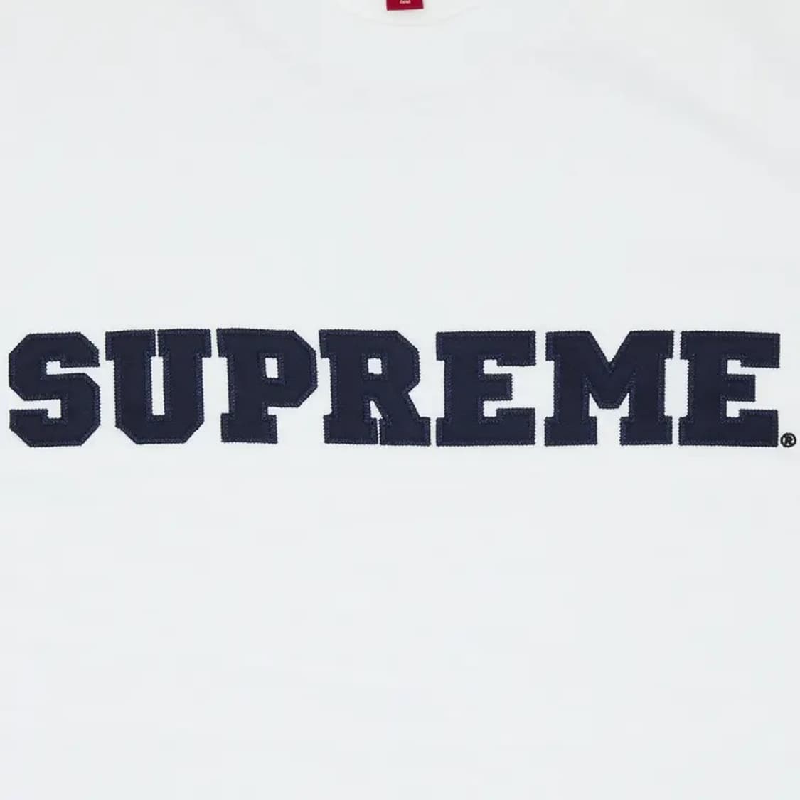 슈프림 컬리지에이트 화이트 티셔츠 상품이미지2