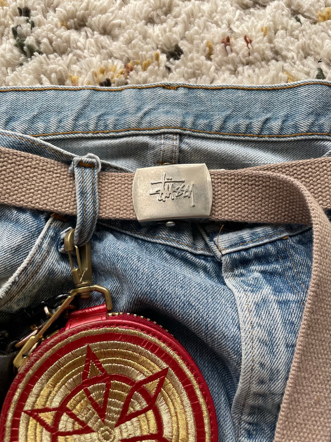 올드 스투시 벨트 상품이미지2