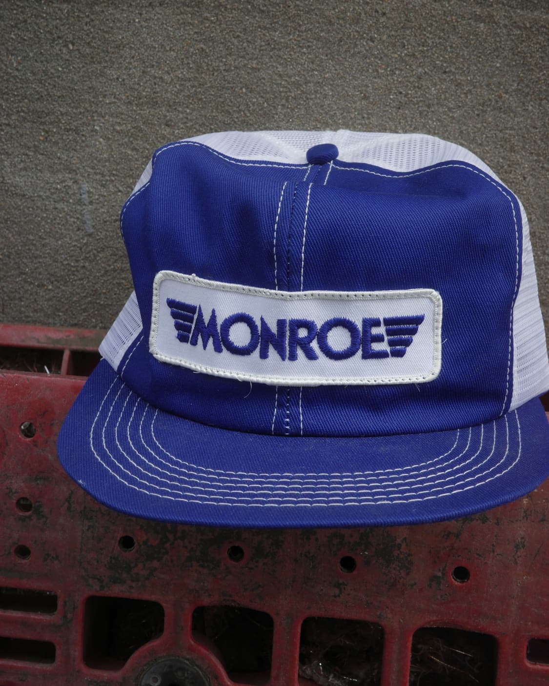 70‘s 80’s Monroe Patched 6패널 트러커캡 상품이미지2