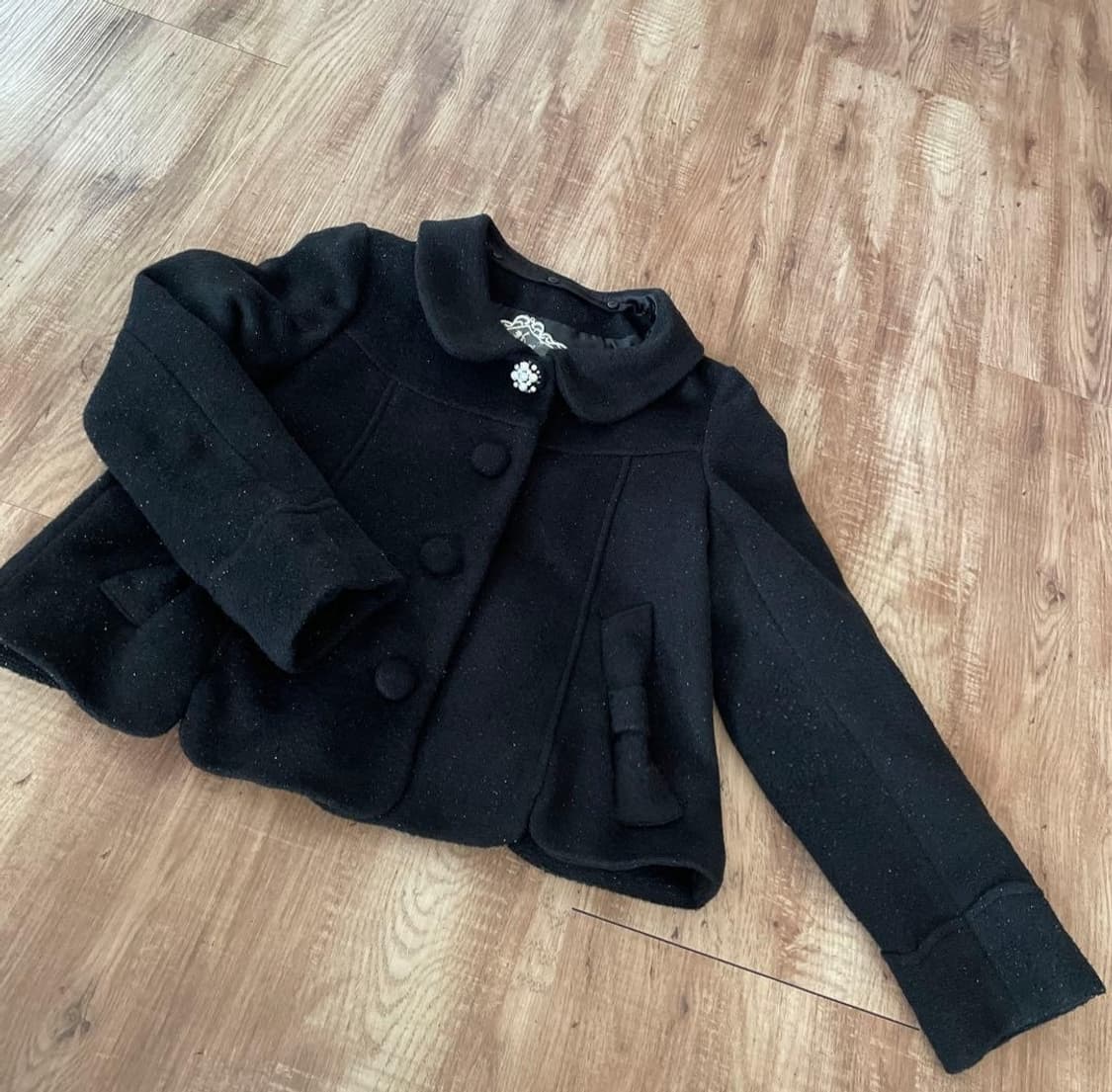 달천깔 리본 코트 자켓 핀터 양산형지뢰계 스나계 히메갸루 공겜여주 로리타 상품이미지1