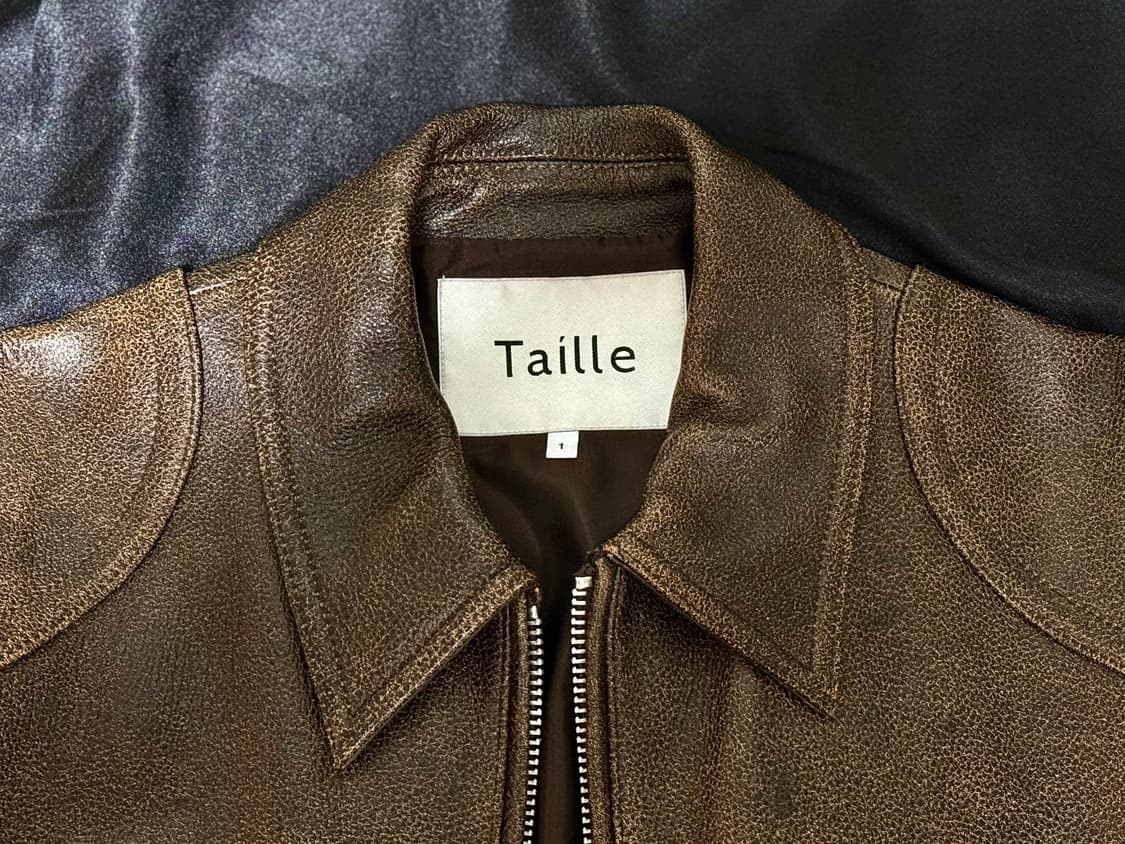 타일레 레더자켓 COWHIDE LEATHER BIKER JACKET 상품이미지5