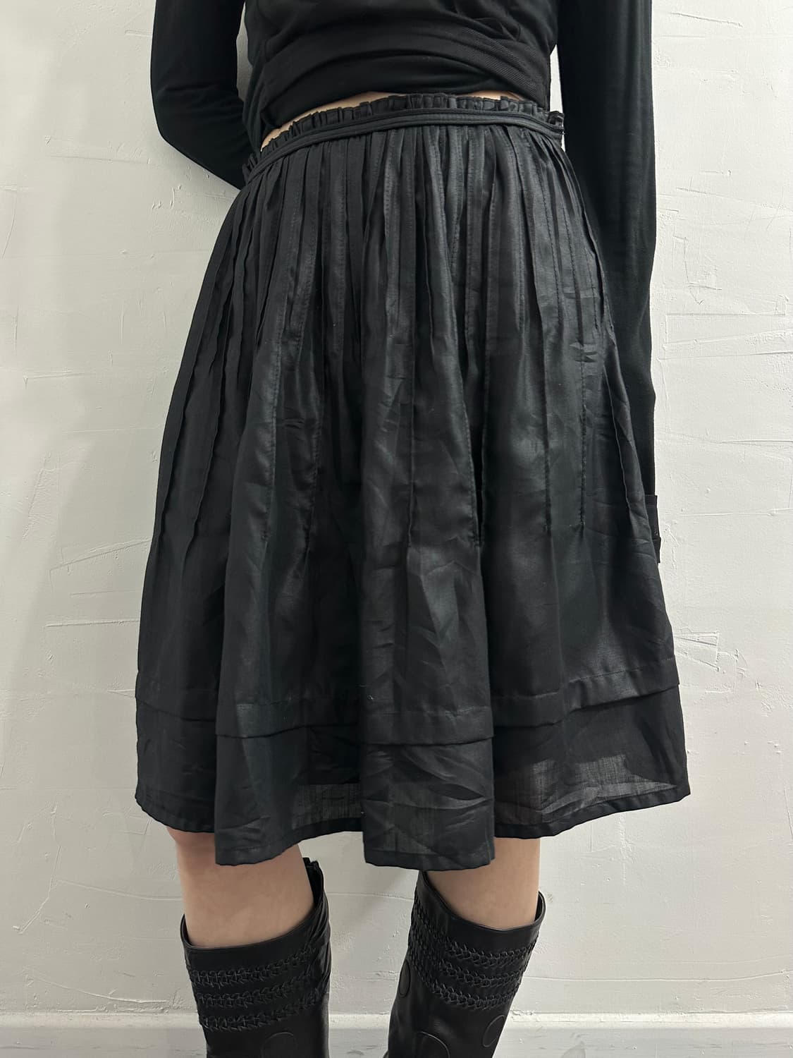 passione pleats skirt 상품이미지2
